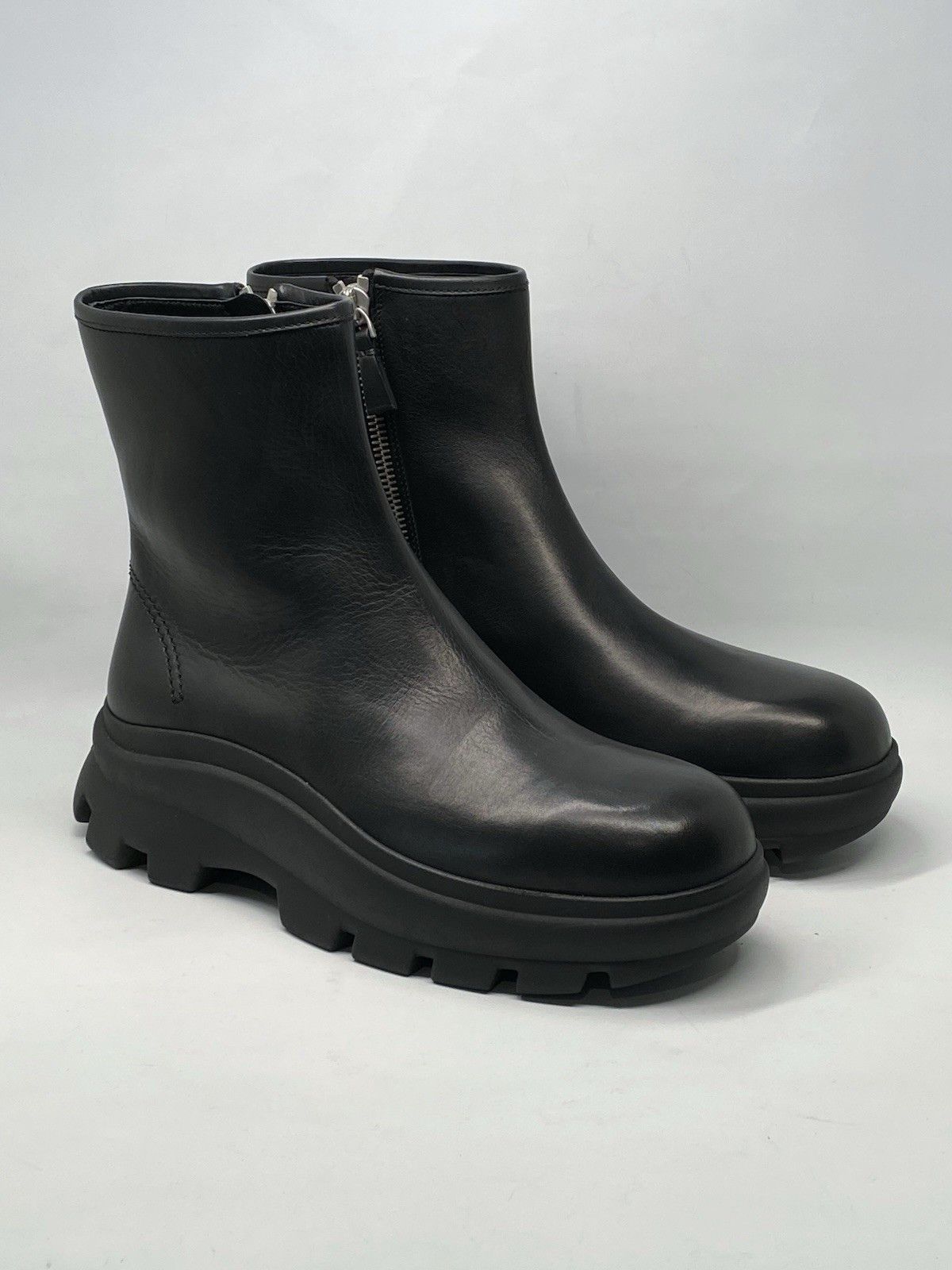 Jil Sander FW 24 Black zip Boots sz 45 Size US 12 / EU 45 - 5 Thumbnail