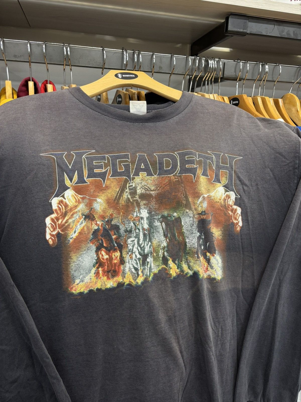 AAA VINTAGE 2000s Y2K MEGADETH BLESSED ARE THE DEAD SHIRT Size US XXL / EU 58 / 5 - 3 Thumbnail