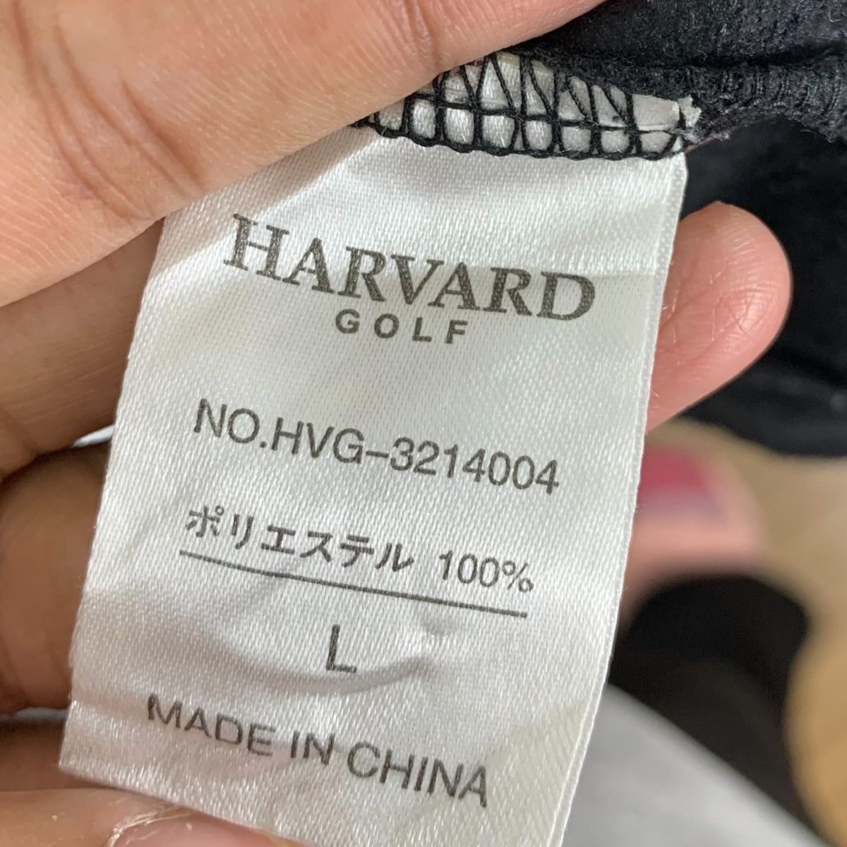 Vintage Vintage HARVARD GOLF Half Zipper Fleece Long Sleeve Size US L / EU 52-54 / 3 - 10 Thumbnail