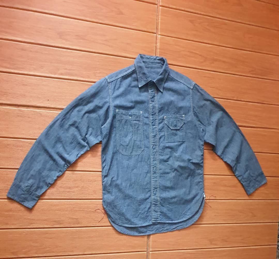 Japanese Brand 💥Sunny Inc Japanese brand chambray shirt Size US M / EU 48-50 / 2 - 9 Thumbnail