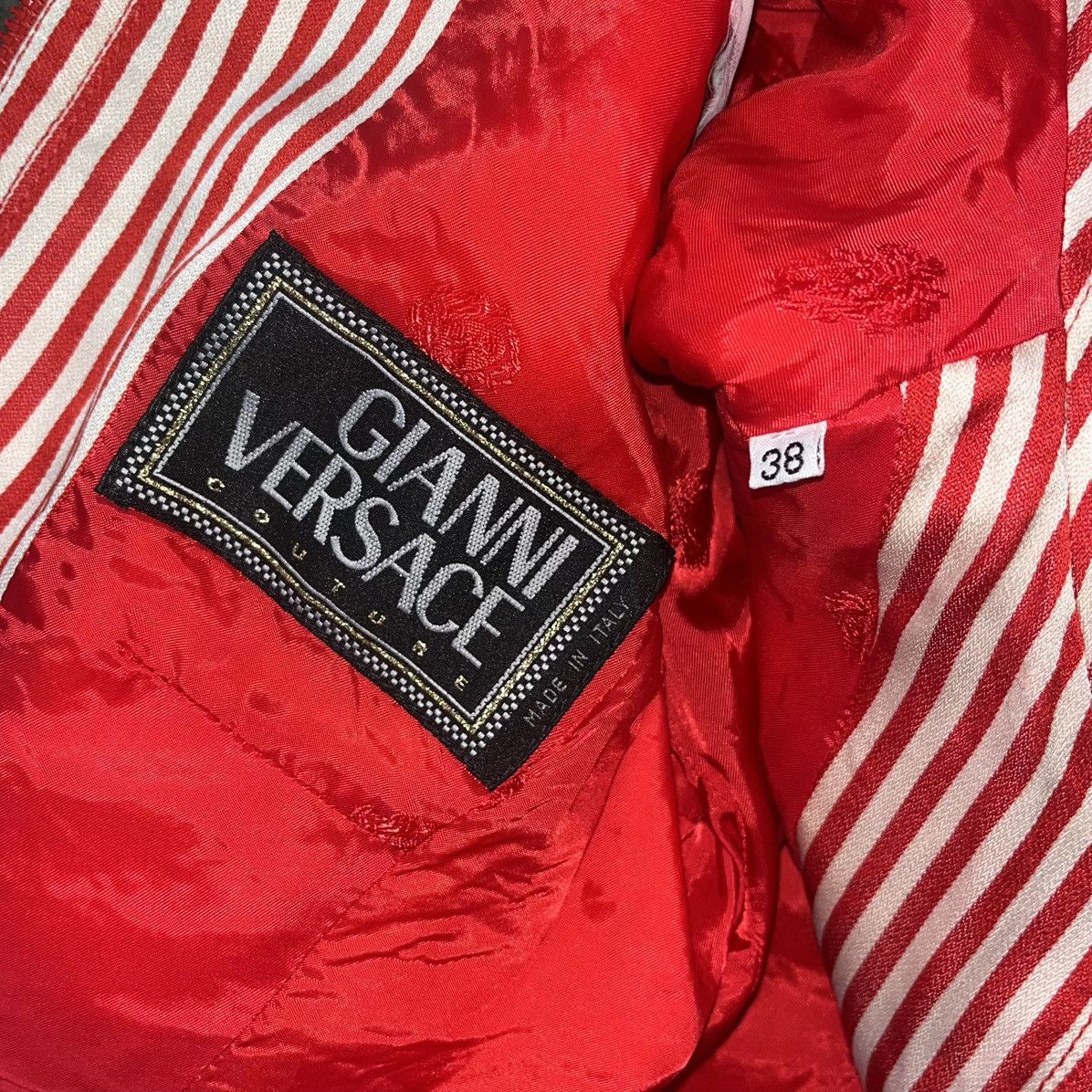 Versace Jeans Couture 1996 Vintage Versace Couture Silk Set Size XS / US 0-2 / IT 36-38 - 7 Thumbnail