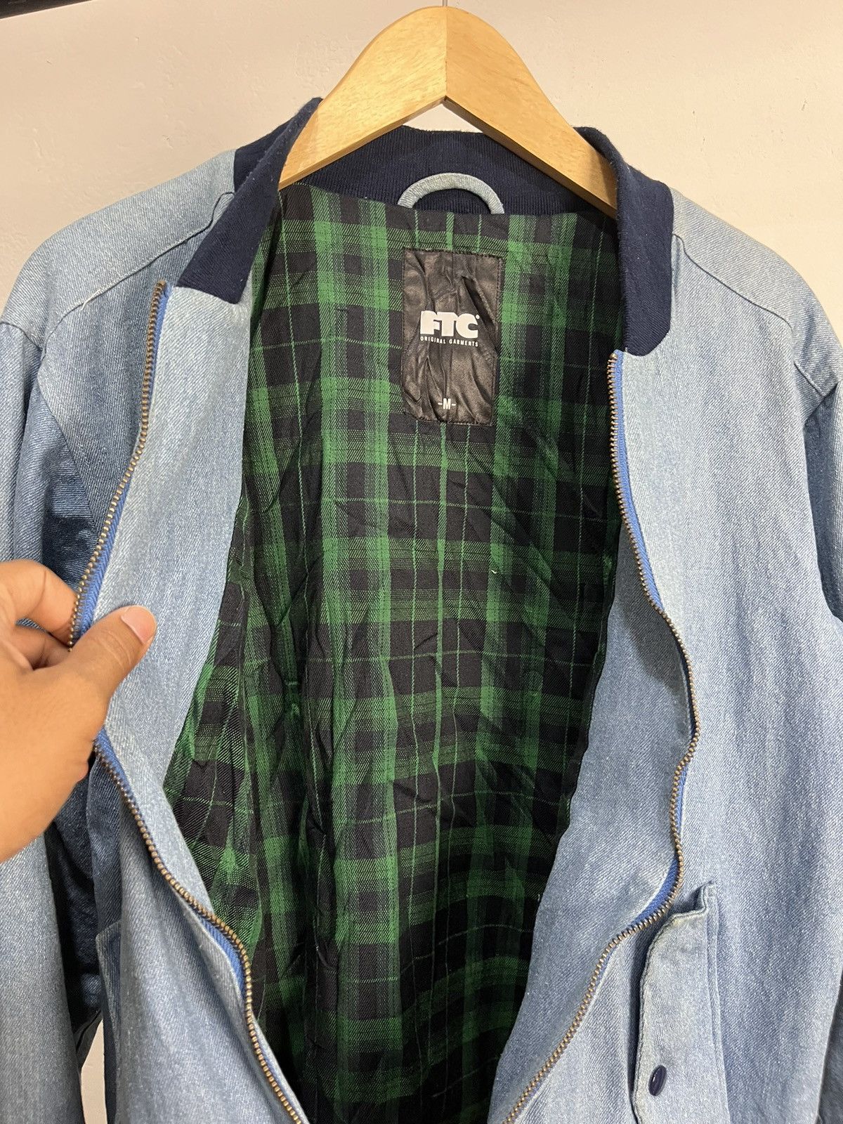 FTC Ftc Skateboarding Worldwide Denim Bomber Size US L / EU 52-54 / 3 - 7 Thumbnail