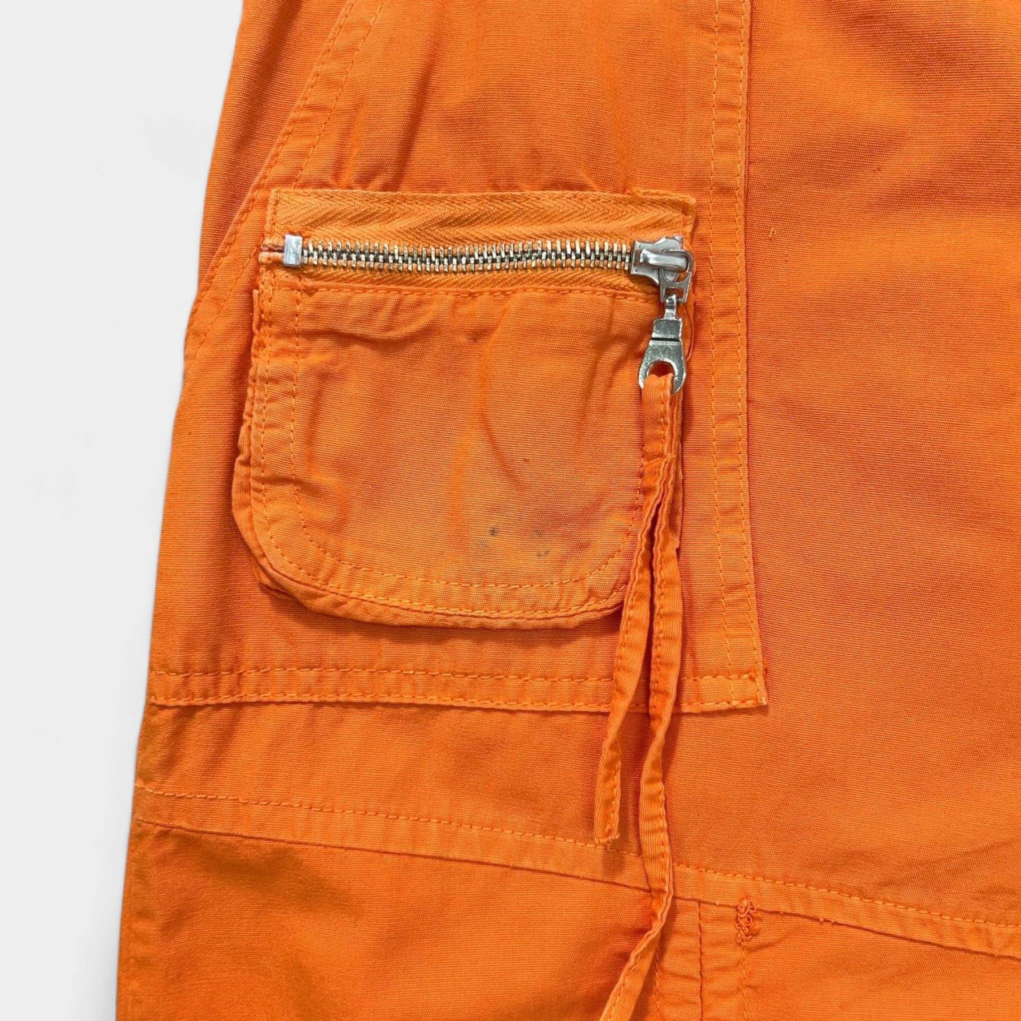 Dolce & Gabbana Dolce & Gabbana 2000s Cargo Orange Skirt Size 28" / US 6 / IT 42 - 3 Thumbnail