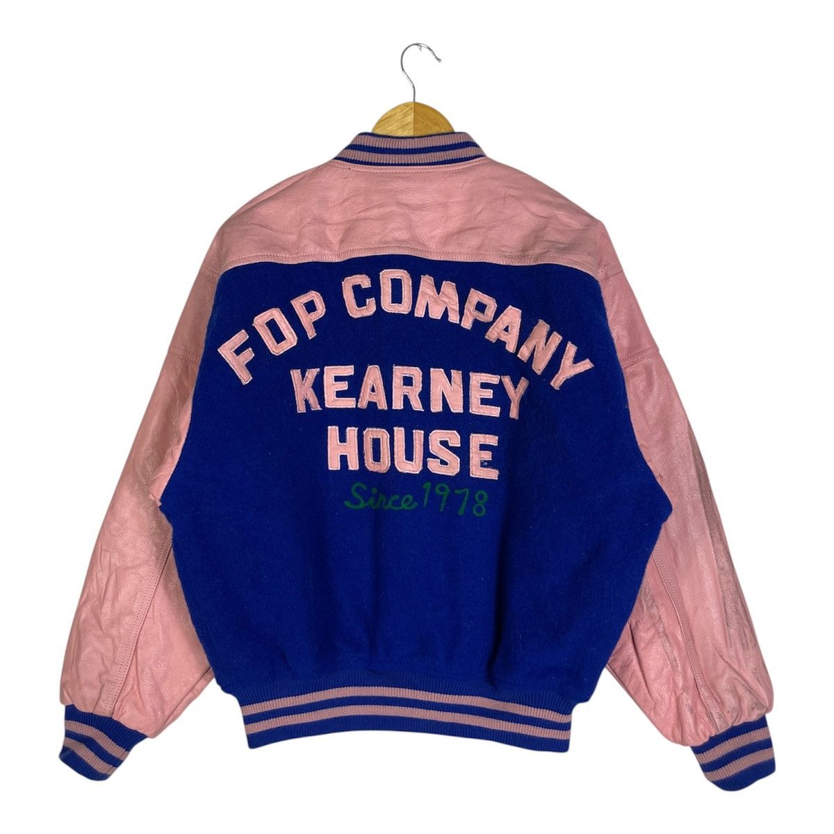 Vintage Vintage Kearney House Varsity Jacket Size US M / EU 48-50 / 2 - 1 Thumbnail