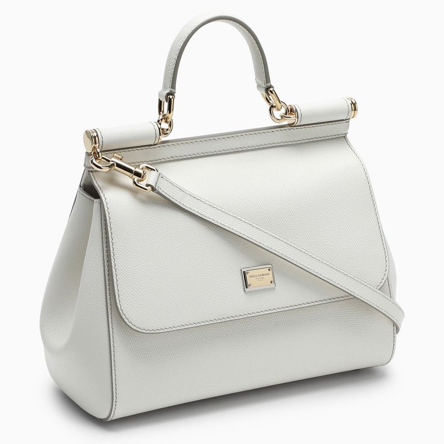 Dolce & Gabbana o1d2blof0824 Size : OS / Medium Handbag in White Size ONE SIZE - 2 Thumbnail