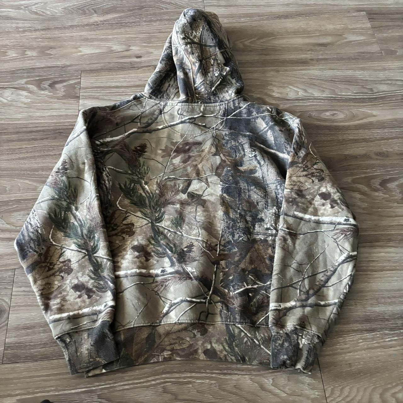 Redhead Crazy Vintage Y2K/2000s Realtree Camo Redhead “Behold The Lamb” Streetwear Hoodie! Size US S / EU 44-46 / 1 - 7 Thumbnail