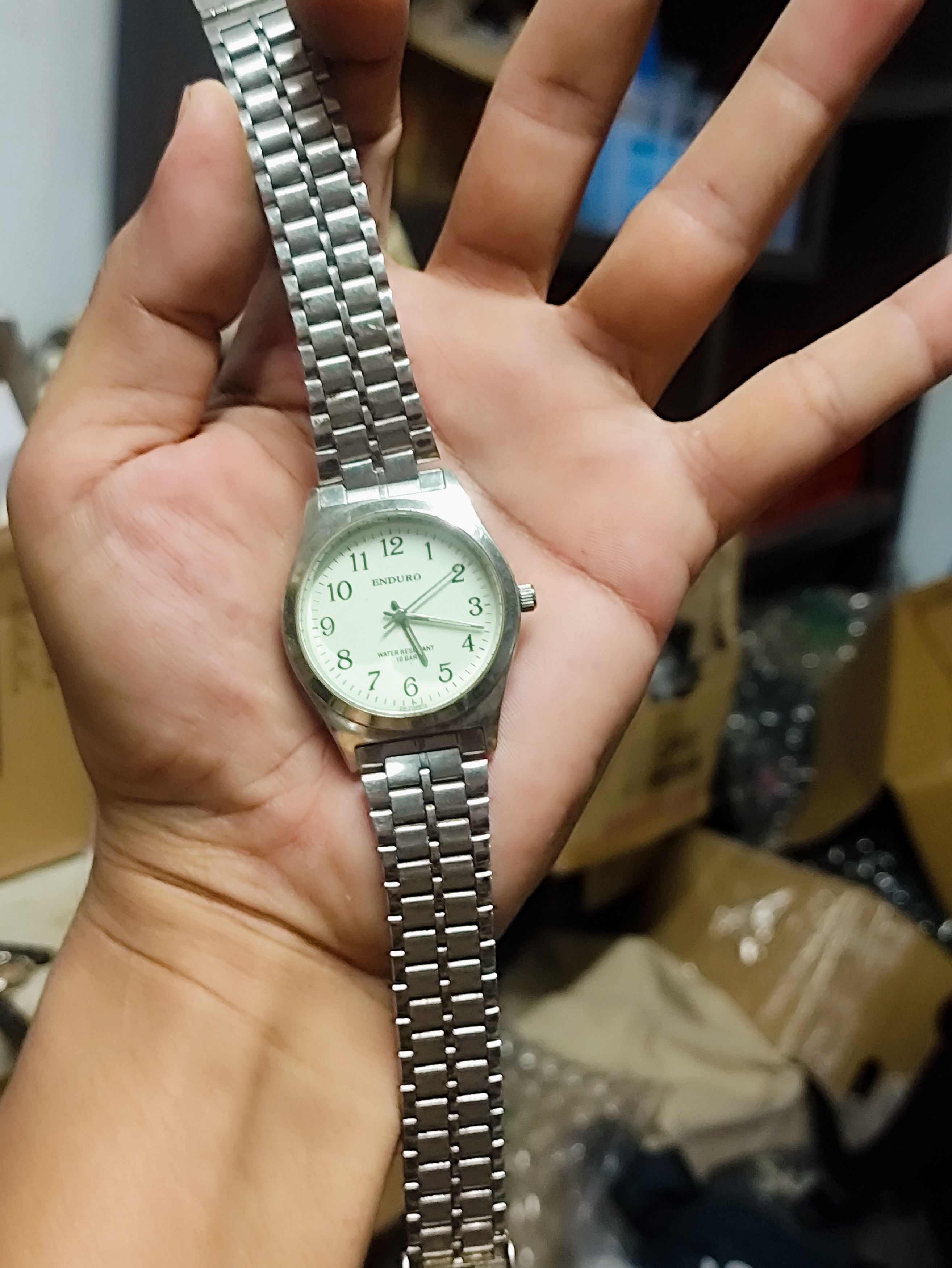 Japanese Brand Vintage Watch by ENDURO QUARTZ JAPAN ENGINE WATCH Size ONE SIZE - 7 Thumbnail