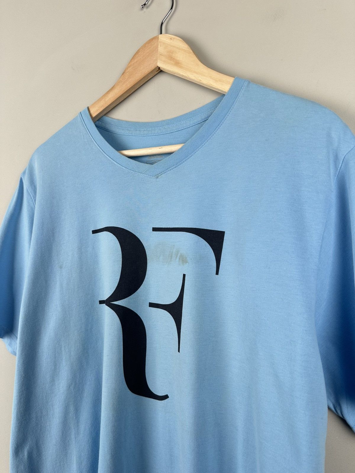 Nike Vintage Y2k Nike RF Roger Federer Box Logo Tee Size US L / EU 52-54 / 3 - 3 Thumbnail
