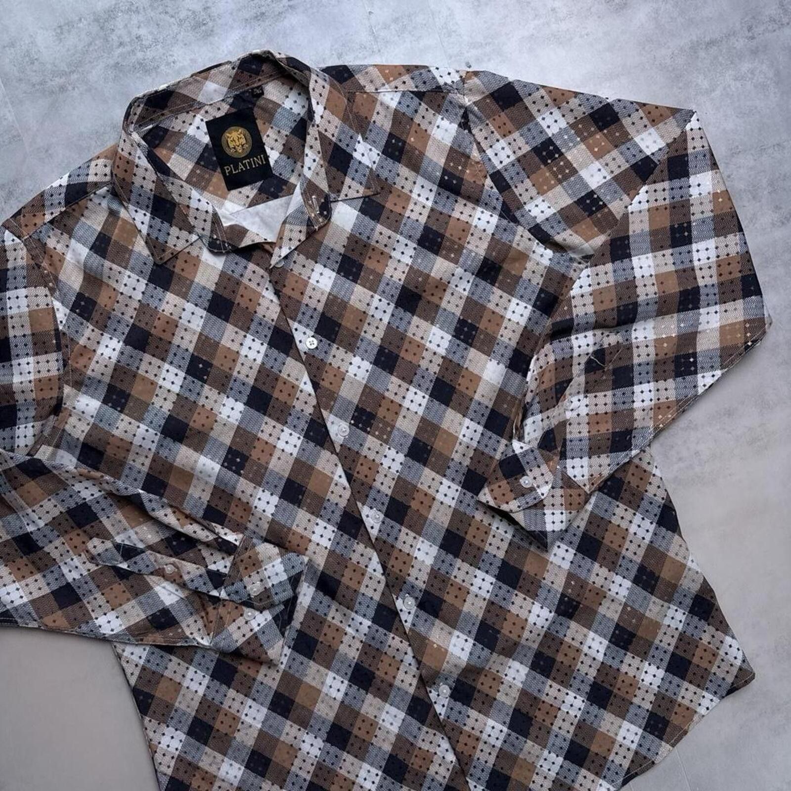 Affliction Y2K Platini 00s Button Up Grunge Shirt Size US XL / EU 56 / 4 - 4 Thumbnail