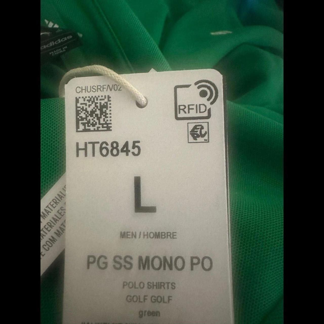 Adidas Mens Play Green Monogram Golf 8cae Size US L / EU 52-54 / 3 - 2 Thumbnail
