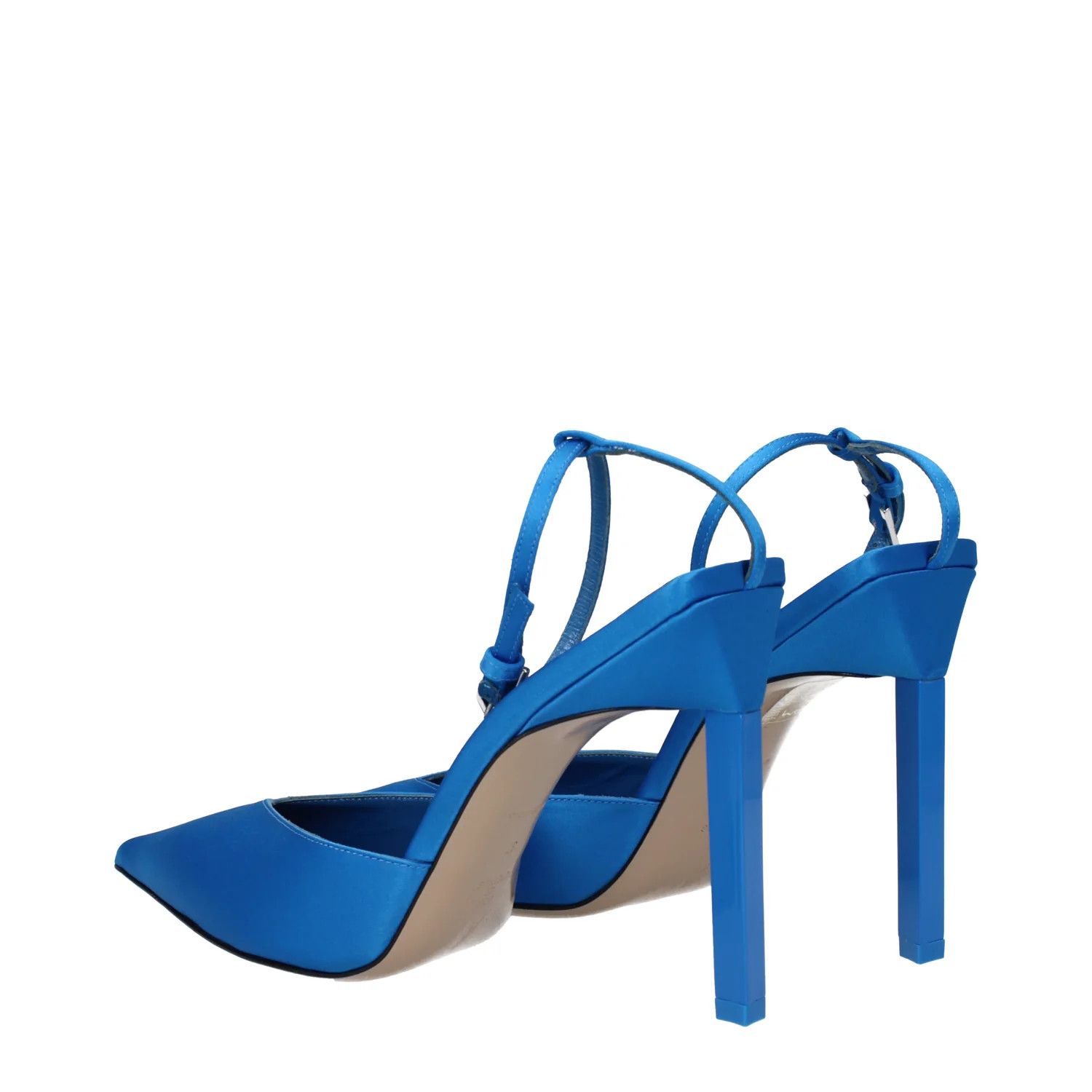 The Attico ob1o1e1224 Satin Sandals in Heavenly Size US 7 / IT 37 - 4 Thumbnail
