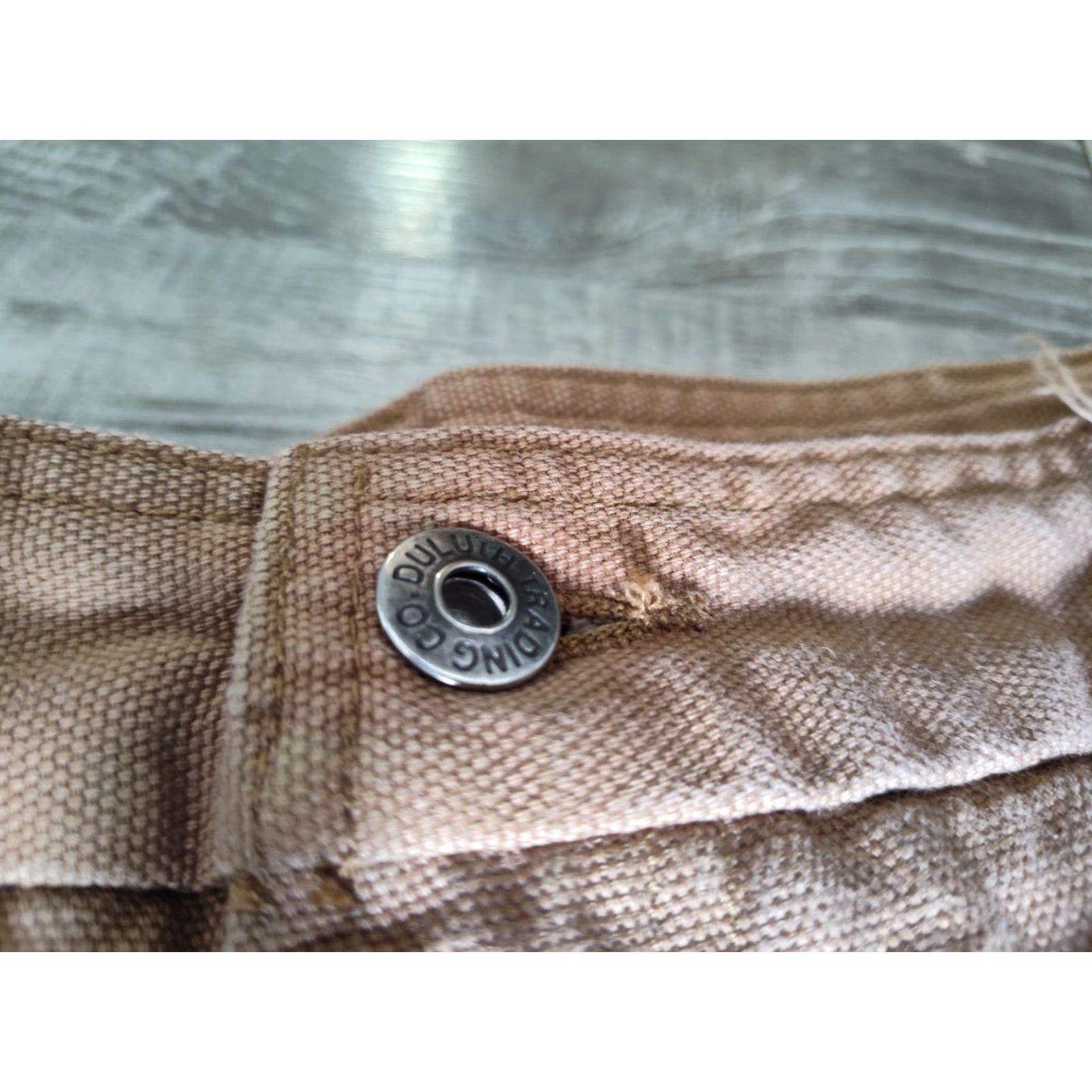 Vintage VINTAGE Duluth Trading Heavy Canvas Cargo Pants Mens 42X29 Brown Utility Workwear Size US 42 / EU 58 - 6 Thumbnail
