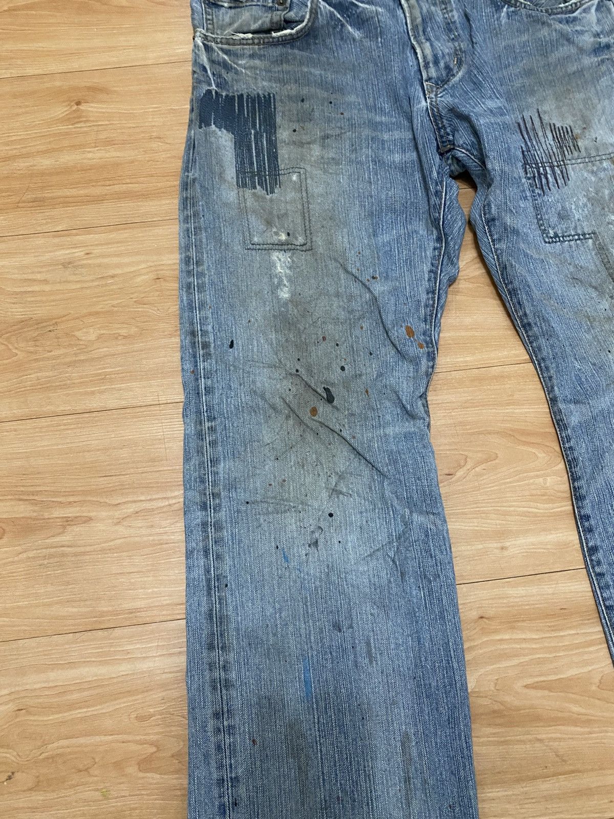 Edwin × Japanese Brand Edwin exclusive vintage model xv distressed style Size US 36 / EU 52 - 3 Thumbnail