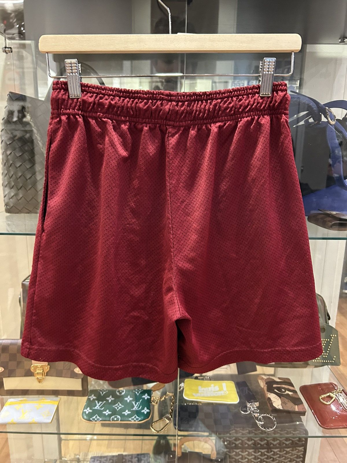 Eric Emanuel Eric Emanuel Bolt Shorts - Maroon Size US 30 / EU 46 - 2 Thumbnail