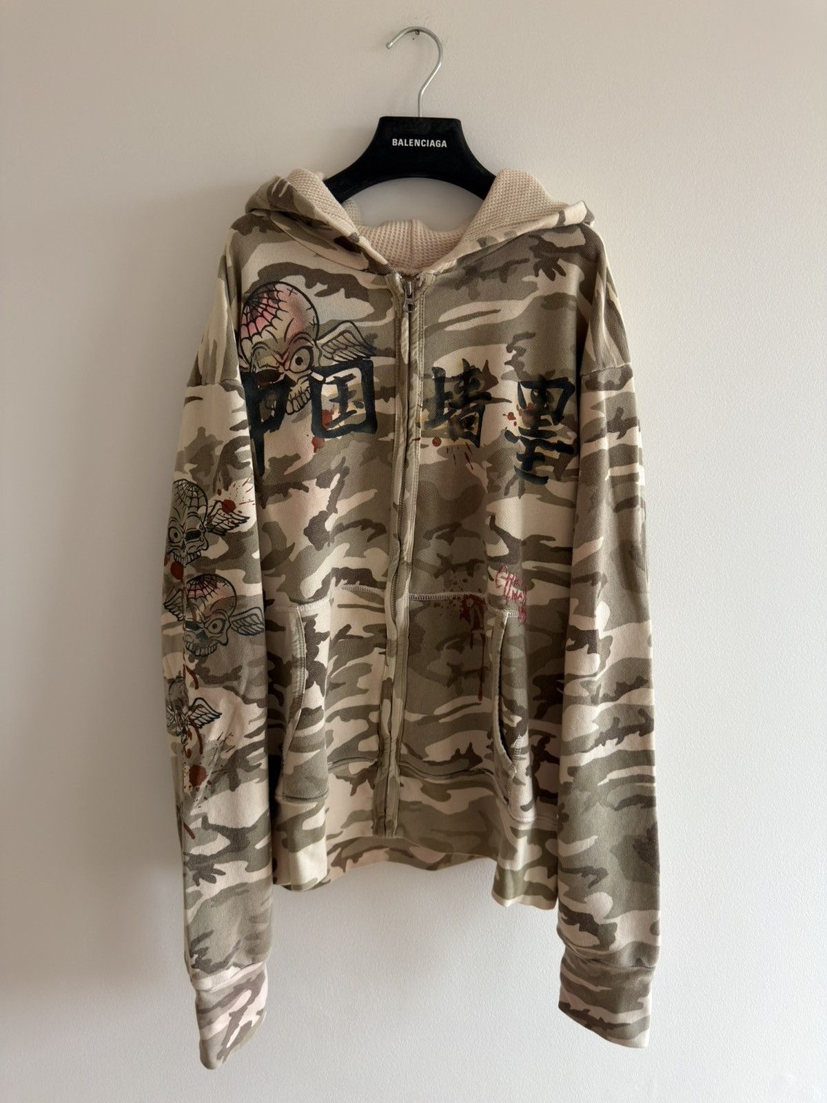 The Great China Wall *RARE* 90s VINTAGE THE GREAT CHINA WALL TGCW HOODIE INK LA Size US L / EU 52-54 / 3 - 1 Thumbnail