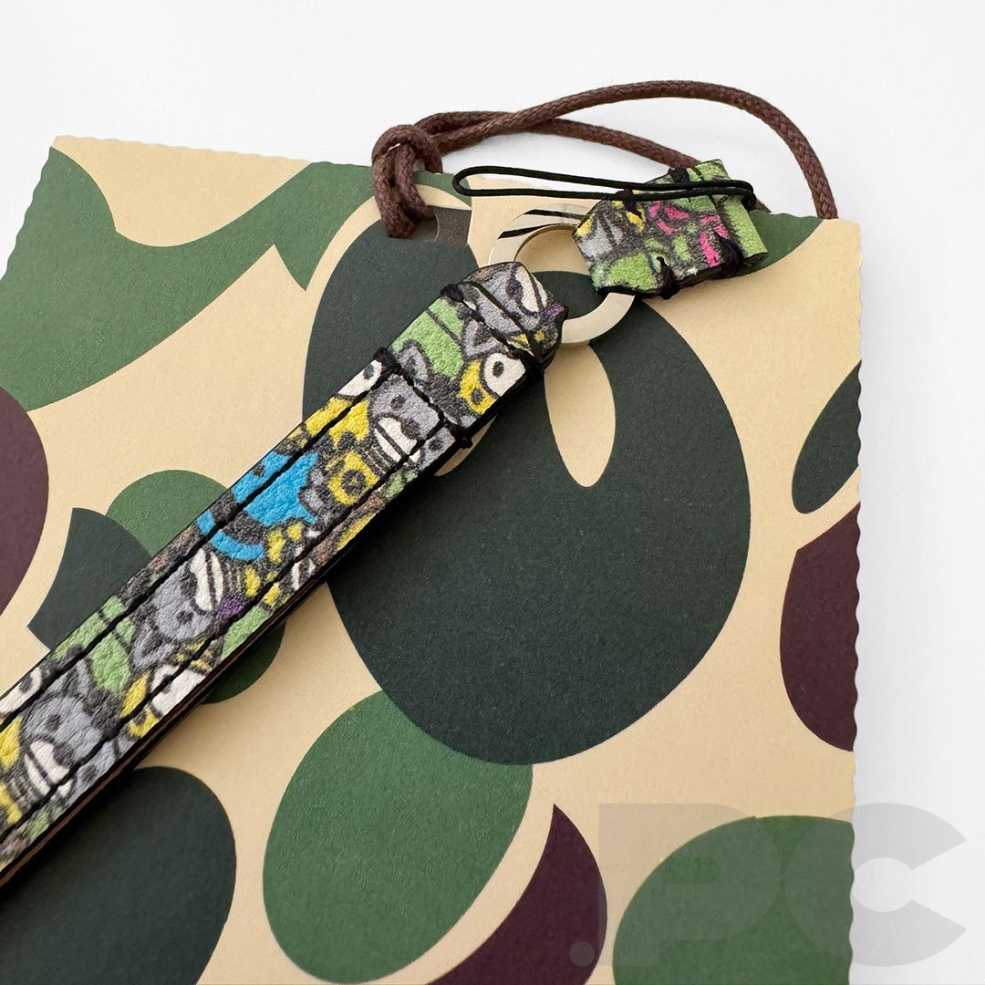 Bape BABY MILO AND FRIENDS LEATHER PHONE WRIST STRAP Size ONE SIZE - 2 Thumbnail