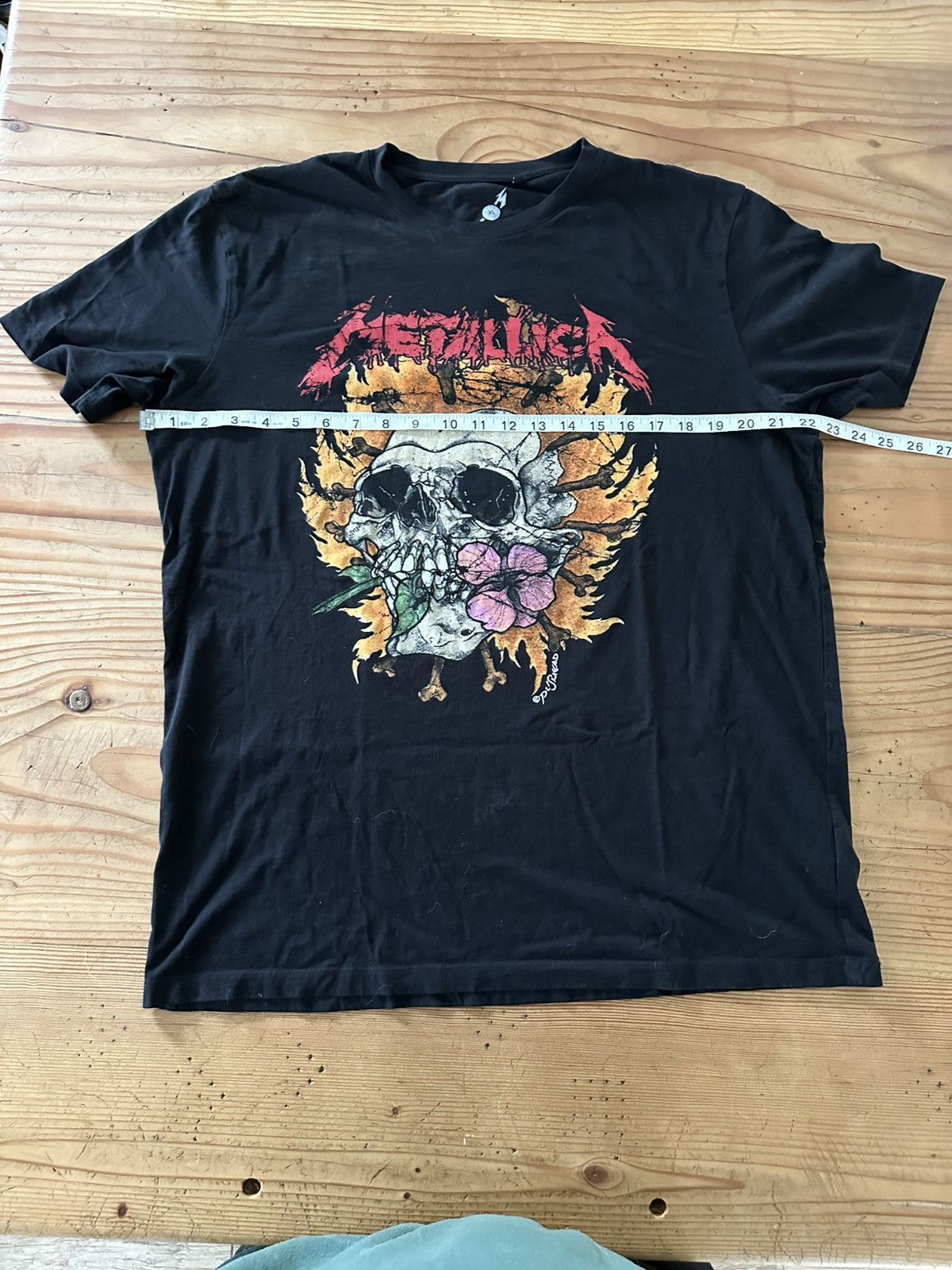 Metallica Vintage Metallica pushead T-shirt Size US XL / EU 56 / 4 - 5 Thumbnail