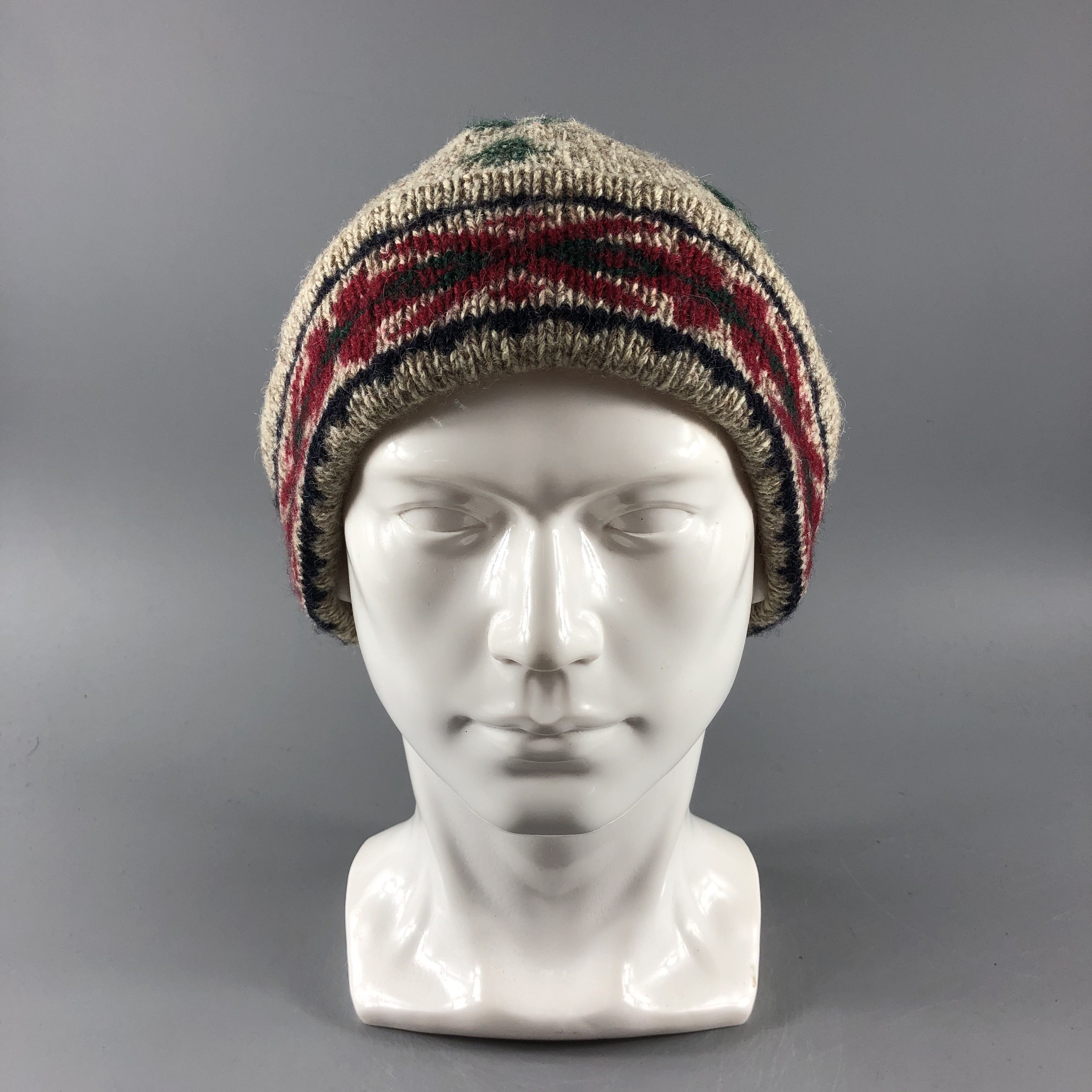 image of Vintage Sony Plaza Hats Beanie Wool Snow Hat B205, Men's