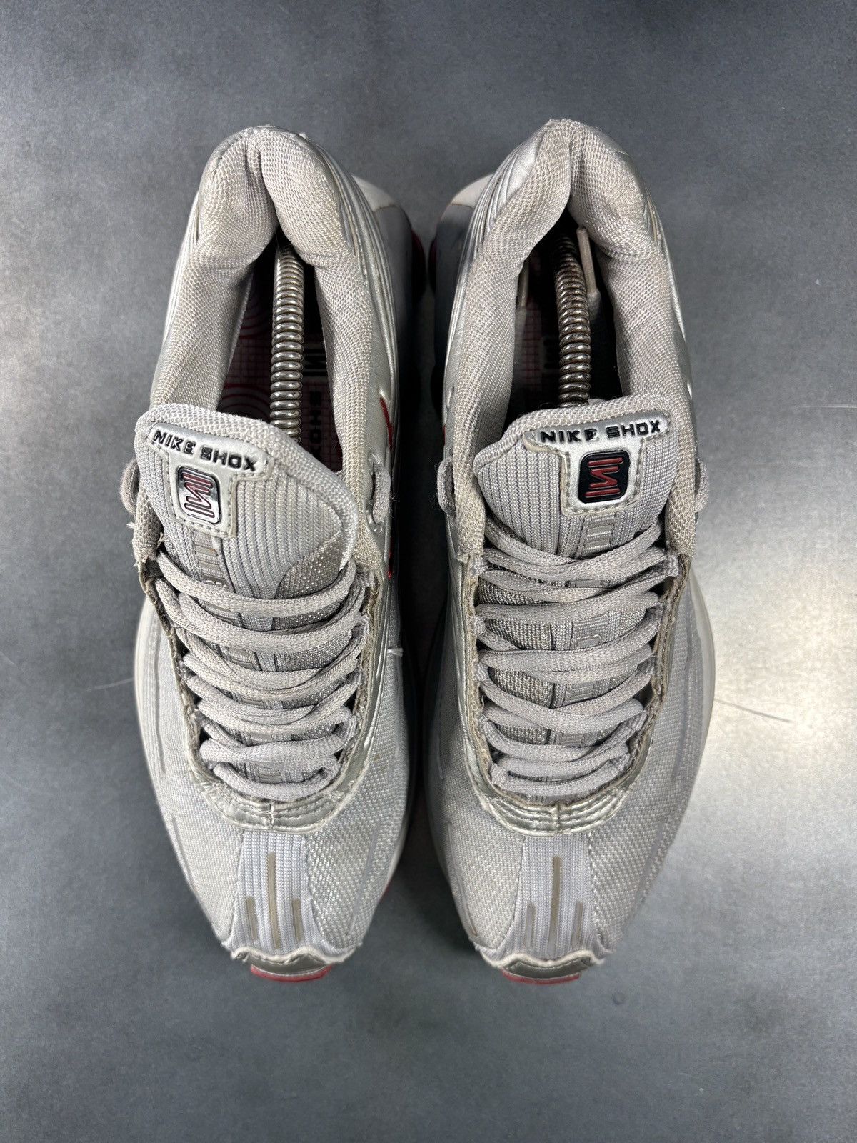 Nike 2002 Nike Shox D Running Shoes 2000s Vintage Nike Rare Y2K Size US 8.5 / IT 38.5 - 9 Thumbnail