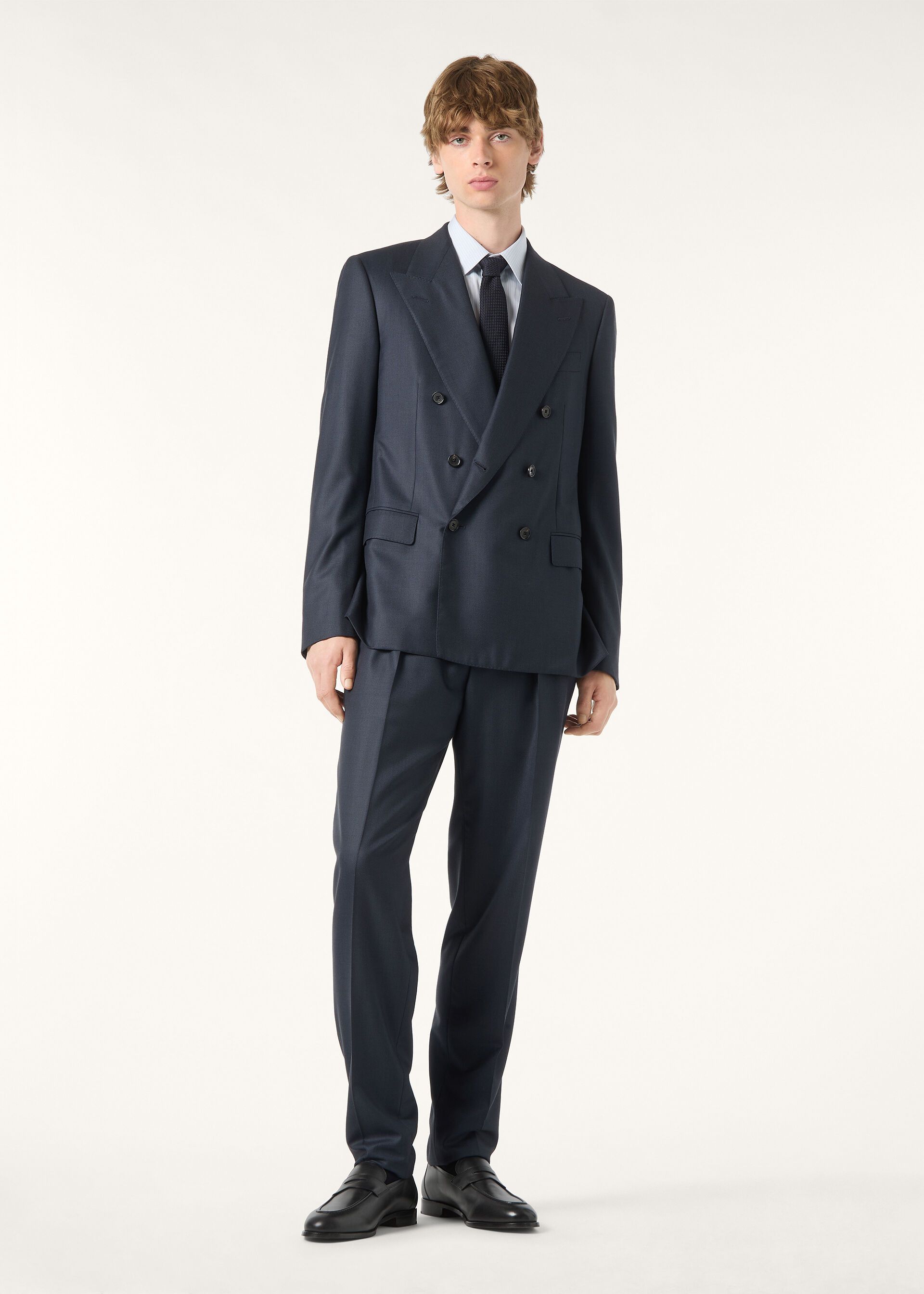 Loro Piana os11x0426 FAQ9828 Milano Suit in Odyssey Grey Size US XL / EU 56 / 4 - 5 Thumbnail