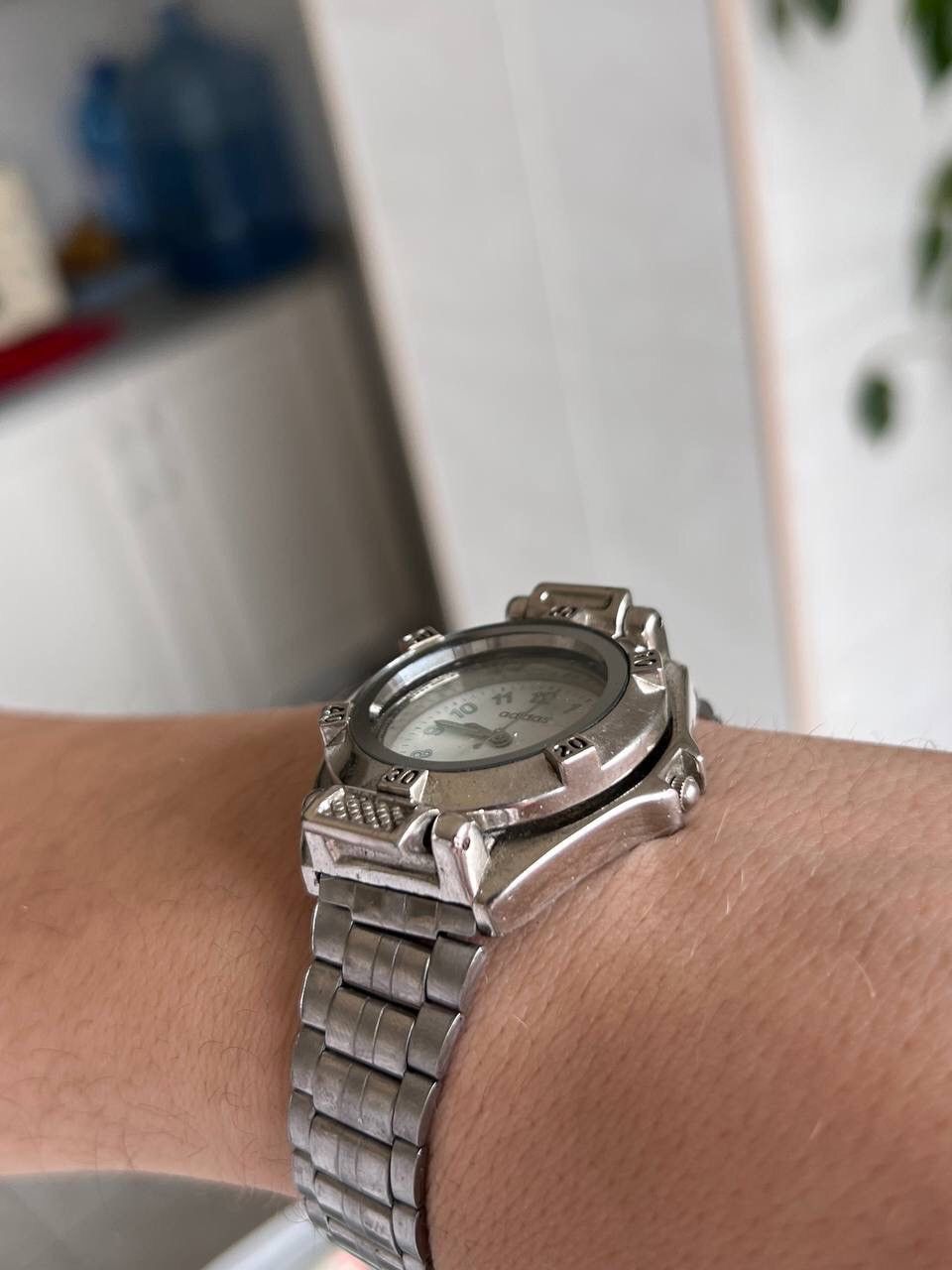 Adidas × Vintage Vintage 1990s Adidas watch futuristic open lid FREE SHIPPING Size ONE SIZE - 12 Thumbnail