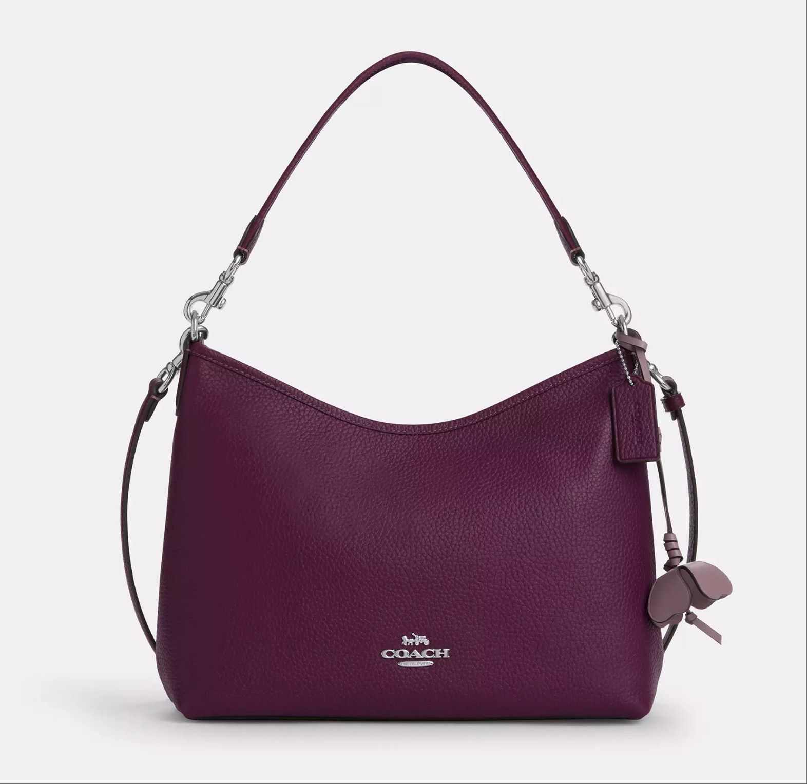 Coach Laurel Shoulder Bag With Flower Charm CCE35 Size ONE SIZE - 7 Thumbnail