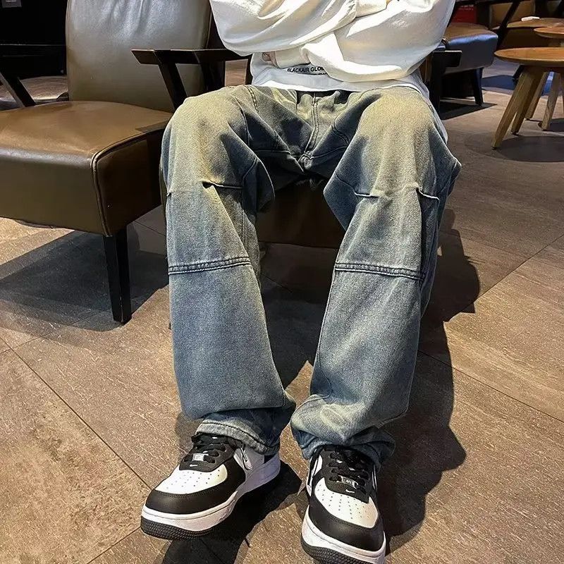 Japanese Brand × Jean Retro loose casual high street jeans Size US 32 / EU 48 - 5 Thumbnail