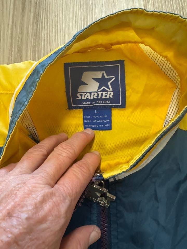 Other Vintage 90s University of Michigan Wolverines windbreaker Size US L / EU 52-54 / 3 - 5 Thumbnail