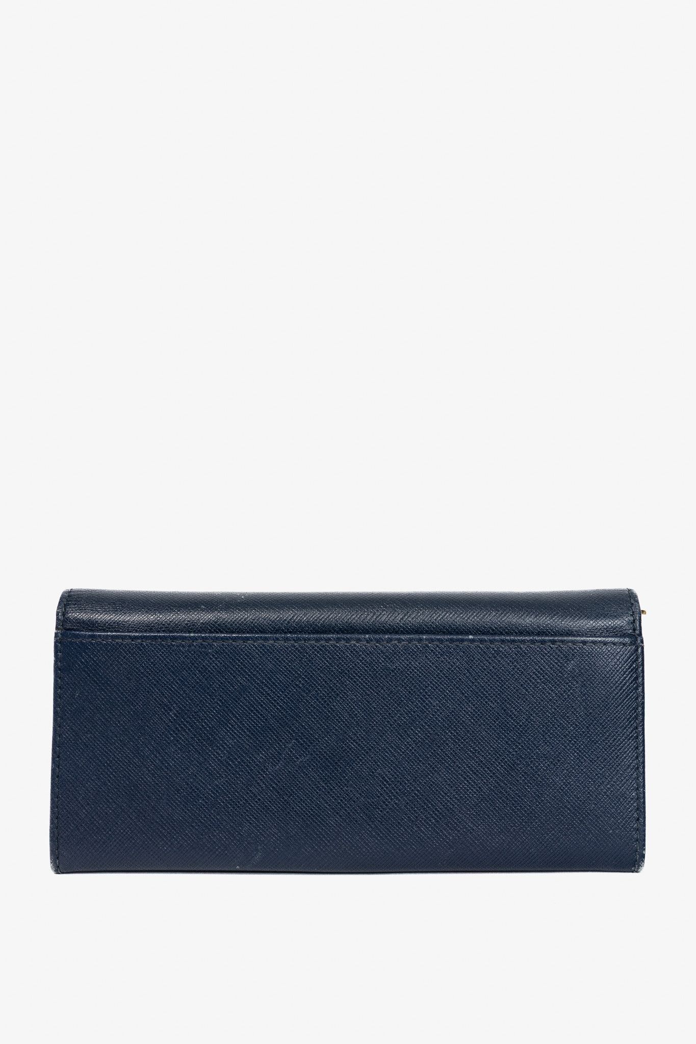 Salvatore Ferragamo Salvatore Ferragamo Saffiano Leather Gancini Wallet Size ONE SIZE - 4 Thumbnail