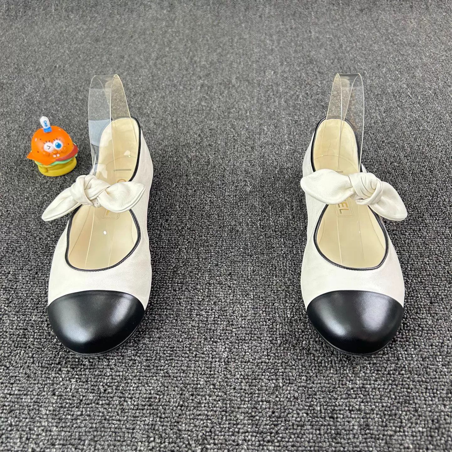 Chanel Chanel 25C Bow Color Blocked Flat 38.5 Size US 8 / IT 38 - 2 Thumbnail