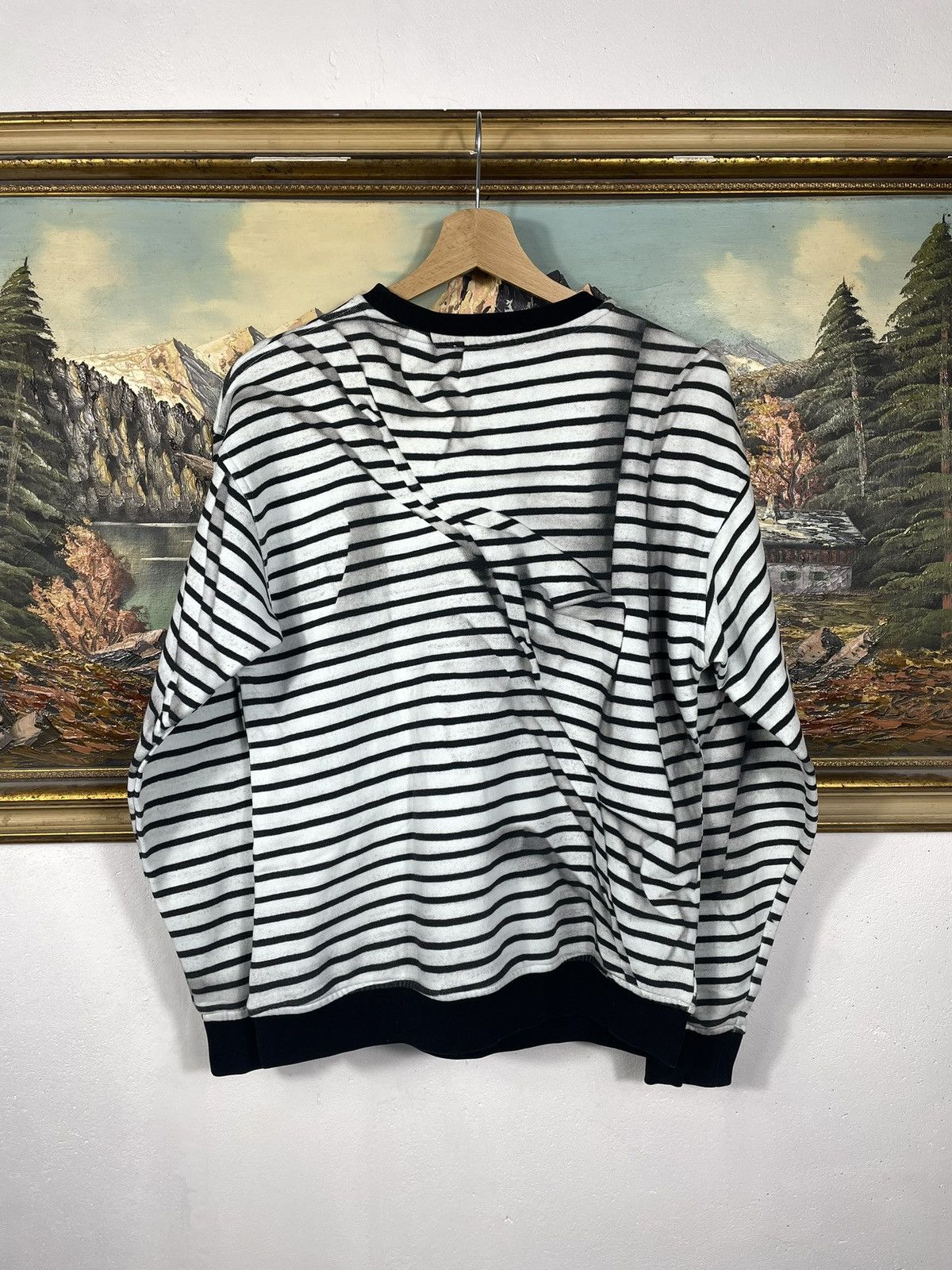 Alexander McQueen × Designer × MCQ Black White Alexander Mcqueen MCQ Crewneck Jumper Pull Size US XS / EU 42 / 0 - 6 Thumbnail