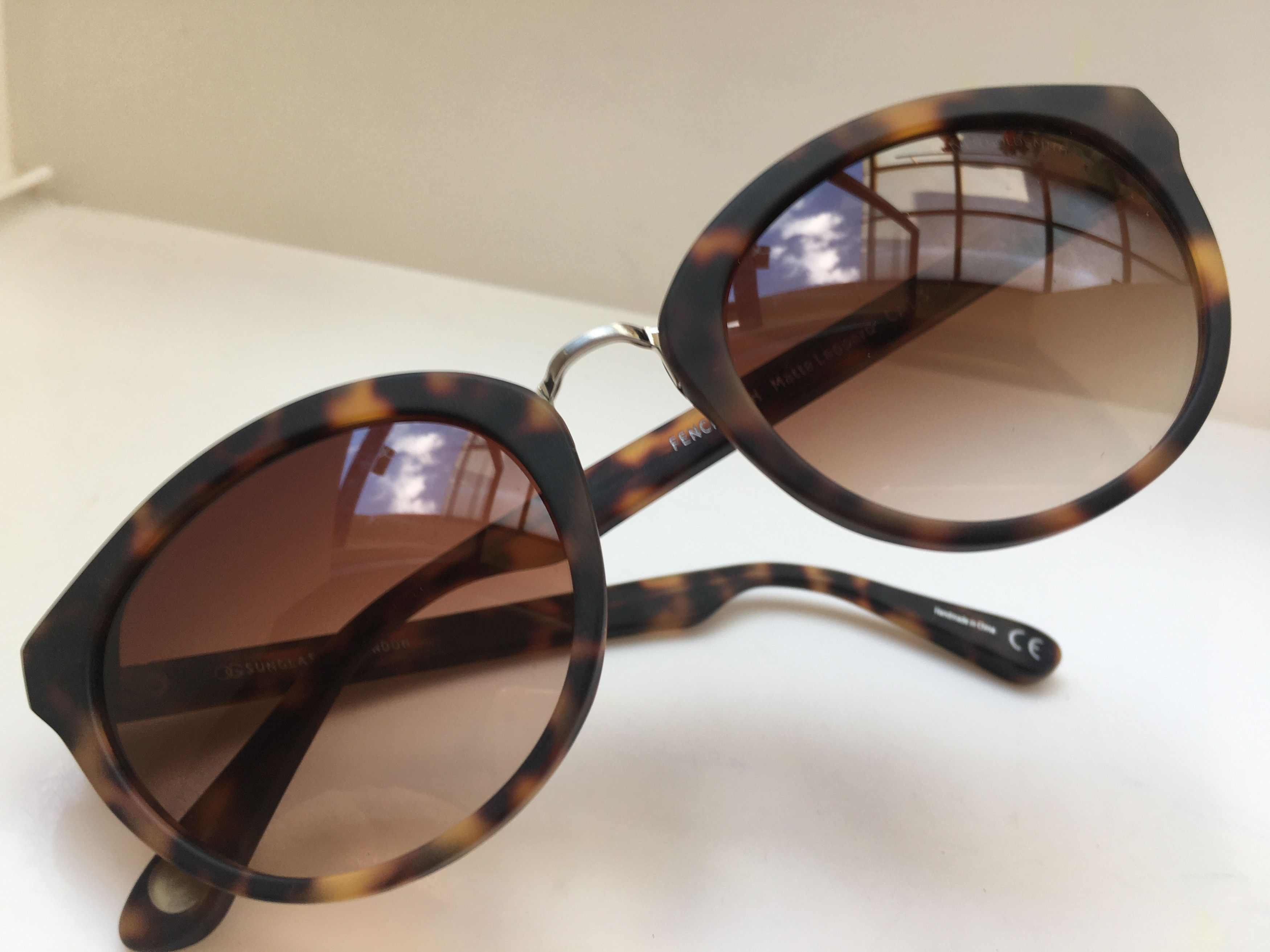 Other Oliver Gold Smith Matte Leopard Sunglasses Frame Size ONE SIZE - 6 Thumbnail
