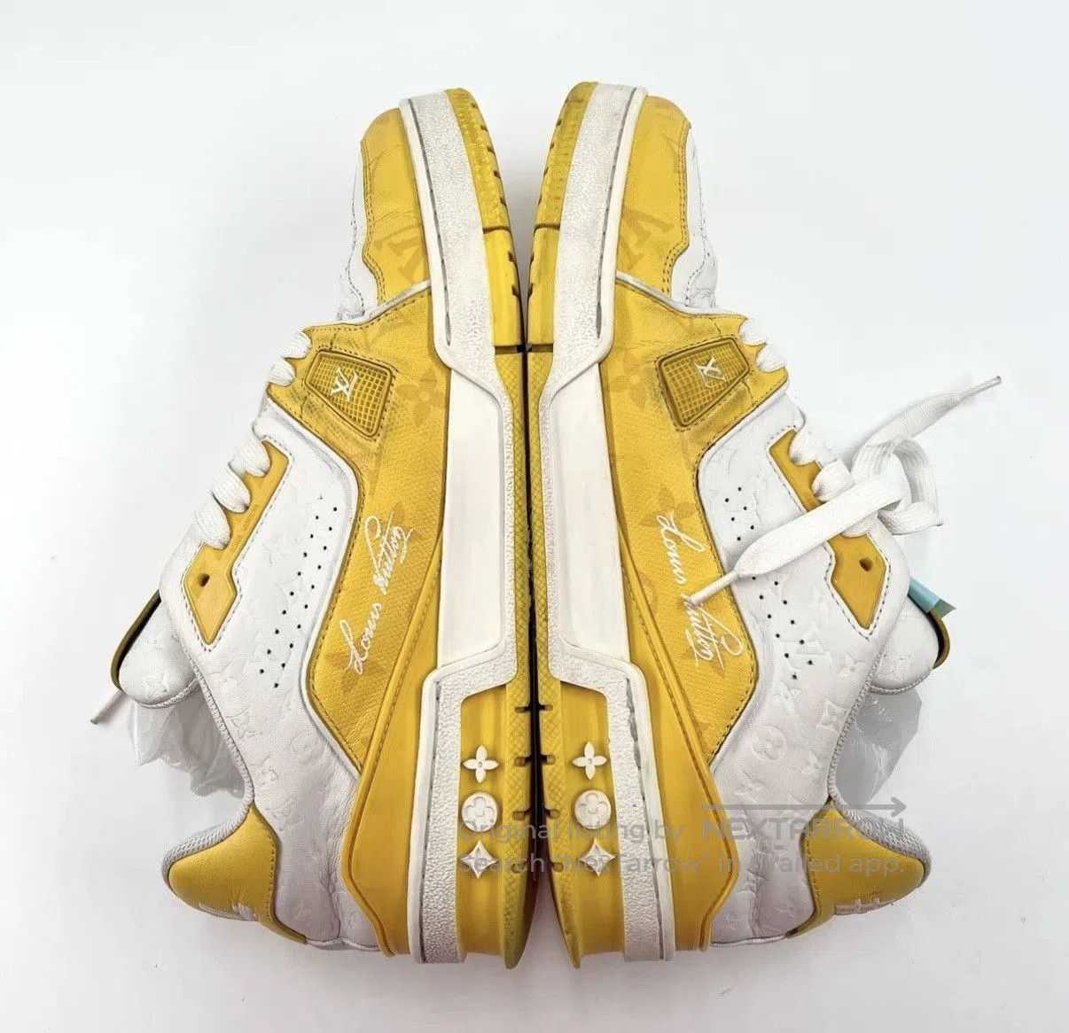 Louis Vuitton Yellow Low. Size US 8 / EU 41 - 7 Thumbnail