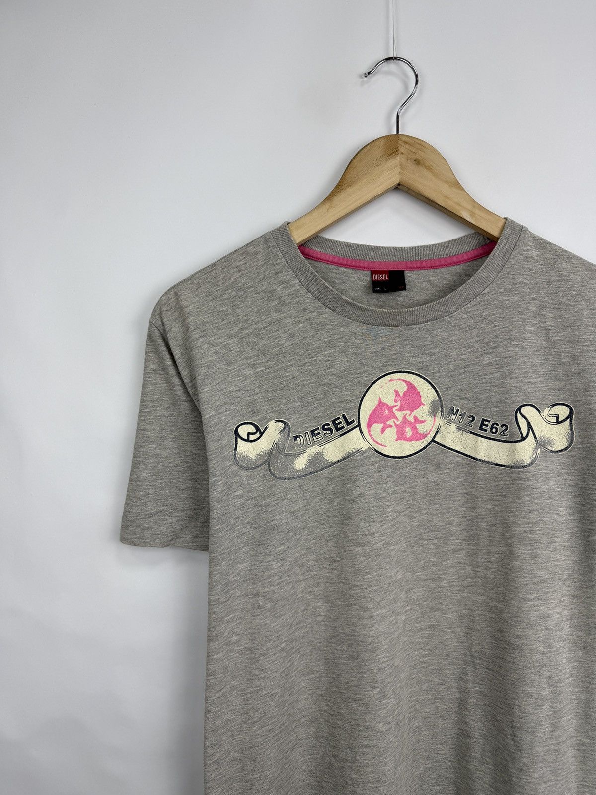 Diesel 🇺🇸 Vintage 90s Diesel Yin Yang T-Shirt Retro Rare Hype Y2K Size US M / EU 48-50 / 2 - 2 Thumbnail