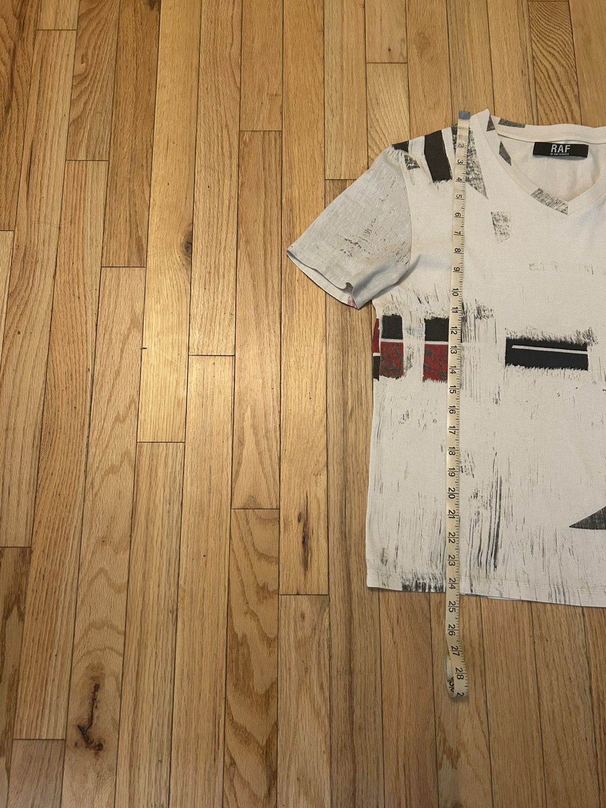 Raf Simons Raf Simons Rare Abstract Print Tee Size US XS / EU 42 / 0 - 6 Thumbnail