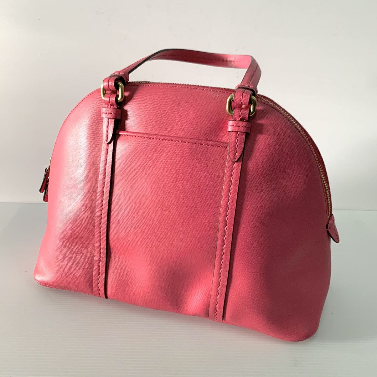 Coach Coach Leather Pink Alma Bag Size ONE SIZE - 3 Thumbnail