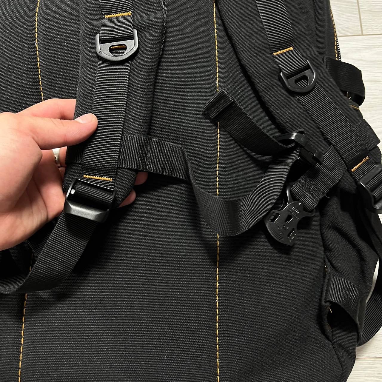 Other Gold Be multi pocket cargo Gorpcore y2k backpack Size ONE SIZE - 3 Thumbnail