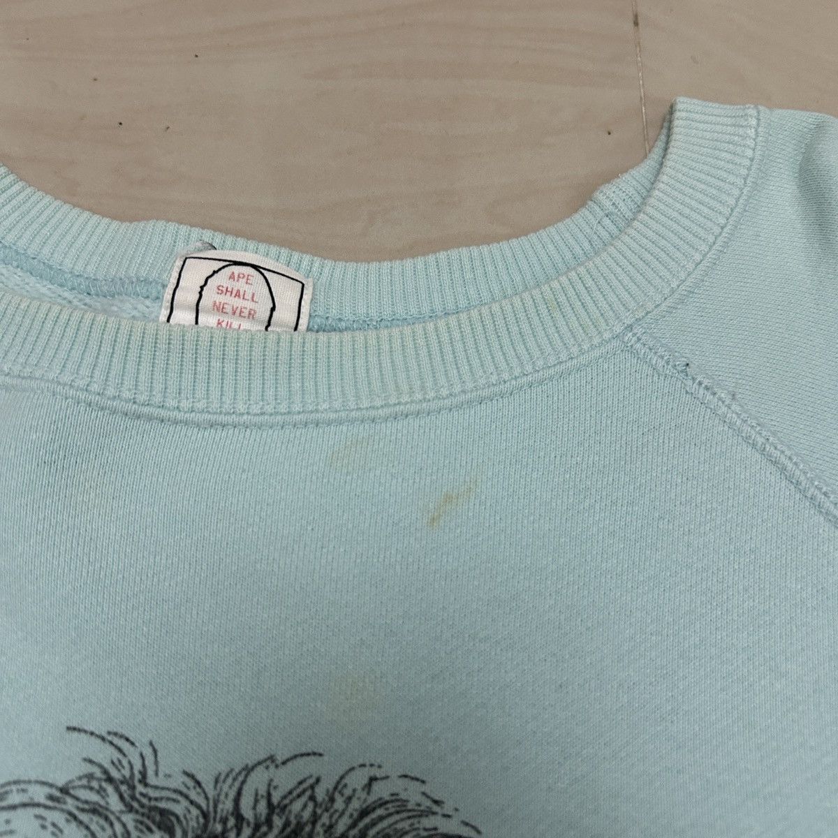 Bape Vintage 90s A BATHING APE BEETHOVEN Sweatshirt Size US L / EU 52-54 / 3 - 5 Thumbnail