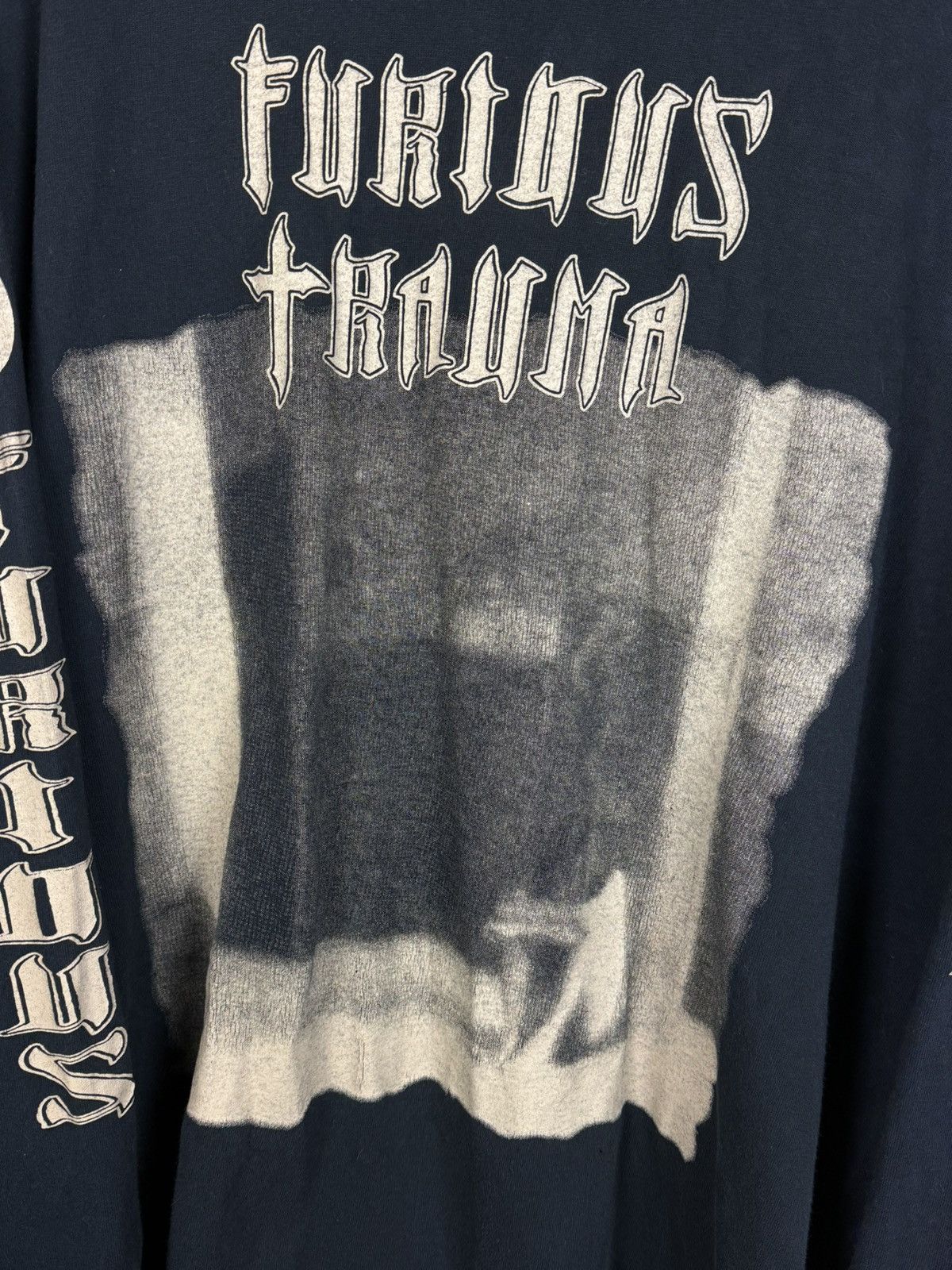 Band Tees 90s Furious Trauma Eclipse 1995 Metal Band Long Sleeve XL Size US XL / EU 56 / 4 - 2 Thumbnail