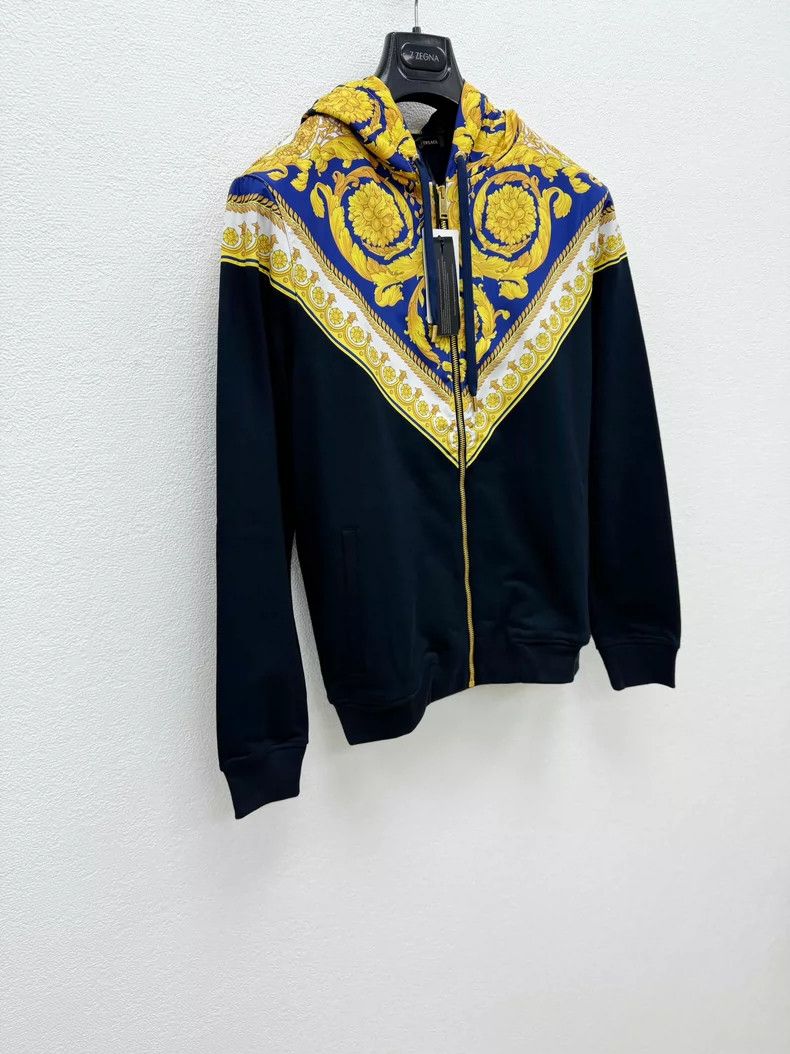 Versace VERSACE Main Line Hooded Jacket - dmc Size US S / EU 44-46 / 1 - 1 Thumbnail