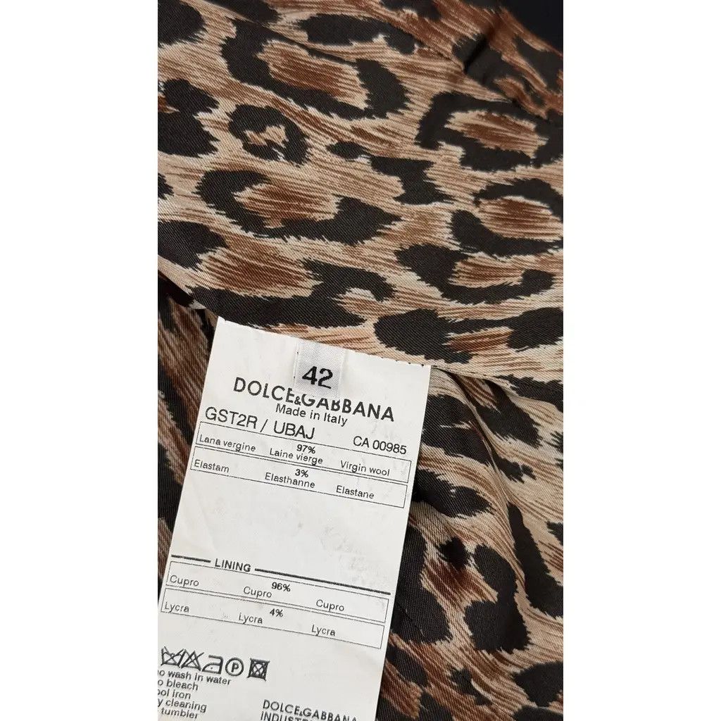 Dolce & Gabbana Dolce & Gabbana Tailored Corset Blazer Black Size IT 42 Size M / US 6-8 / IT 42-44 - 6 Thumbnail