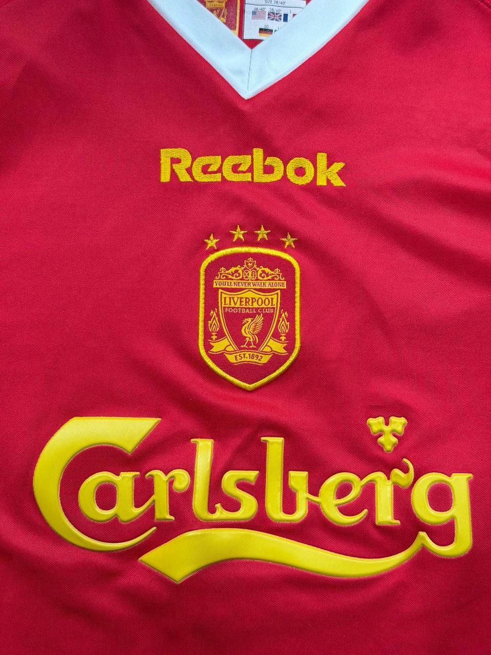 Reebok Liverpool Jersey Cup Shirt football shirt 2001 - 2003 Reebok Size US L / EU 52-54 / 3 - 3 Thumbnail