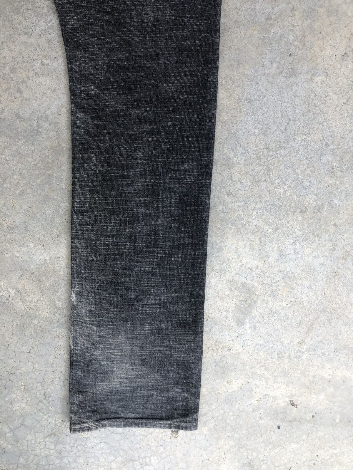 Japanese Brand Concave attempt Blanket Denim Distressed Jeans Size US 33 - 12 Thumbnail