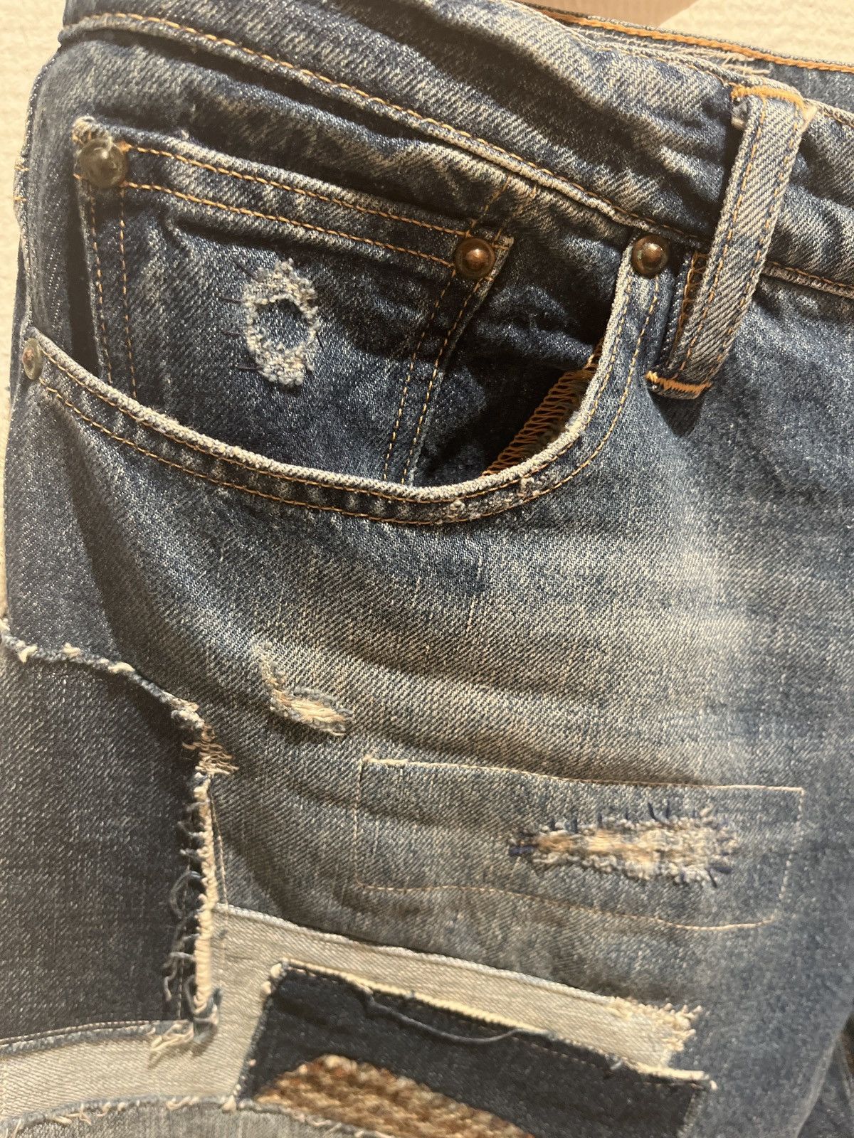 Ralph Lauren Ralph Lauren patch distressed jeans Size US 34 / EU 50 - 6 Thumbnail