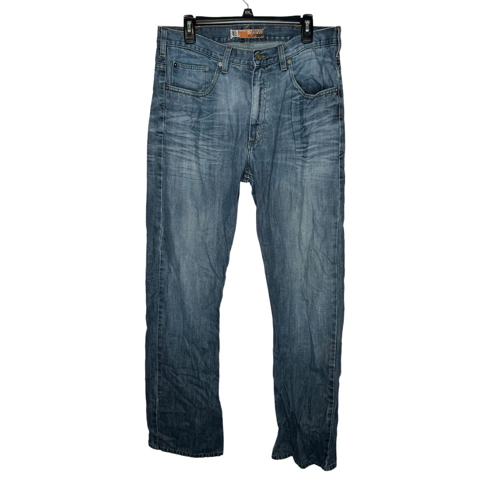 Lee Lee Men's Jeans Relaxed Boot High-Rise Medium Wash 34X34 Size US 34 / EU 50 - 1 Thumbnail