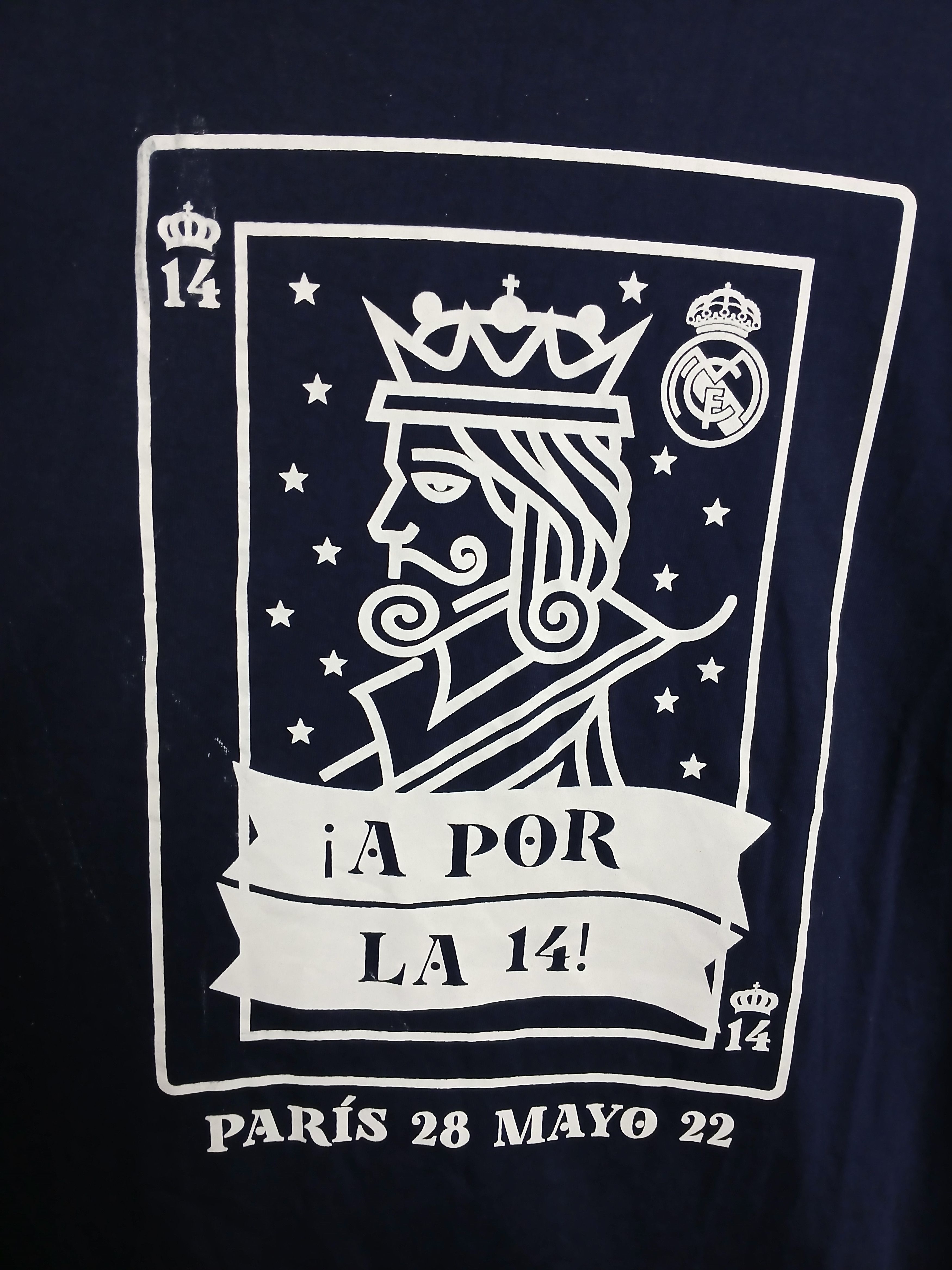 Other Real Madrid Champions League Final 2022 Football T-Shirt Size US M / EU 48-50 / 2 - 3 Thumbnail