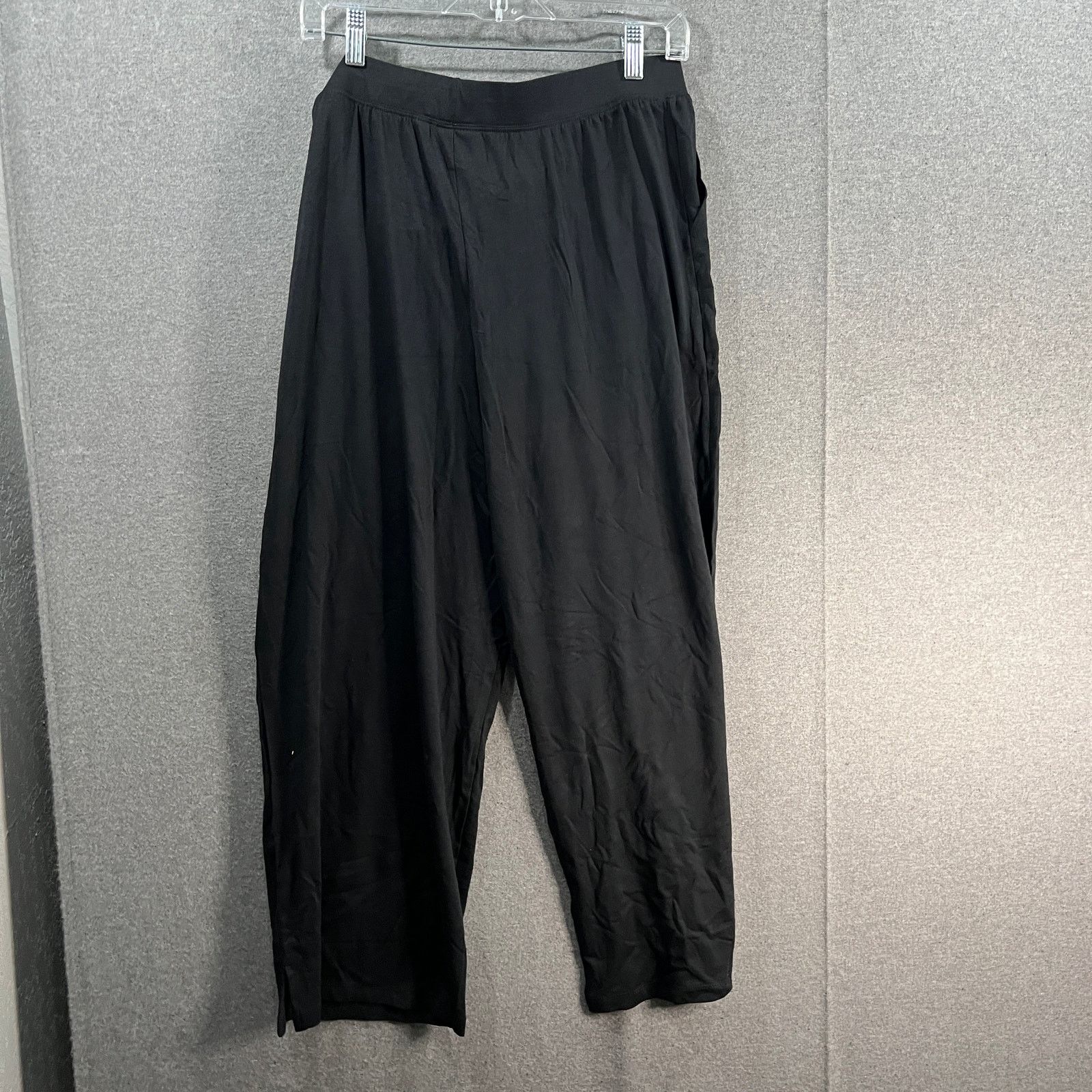 Other Denim & Co. Beach Jersey Petite Wide Leg Full Length Size 30" / US 8 / IT 44 - 2 Thumbnail