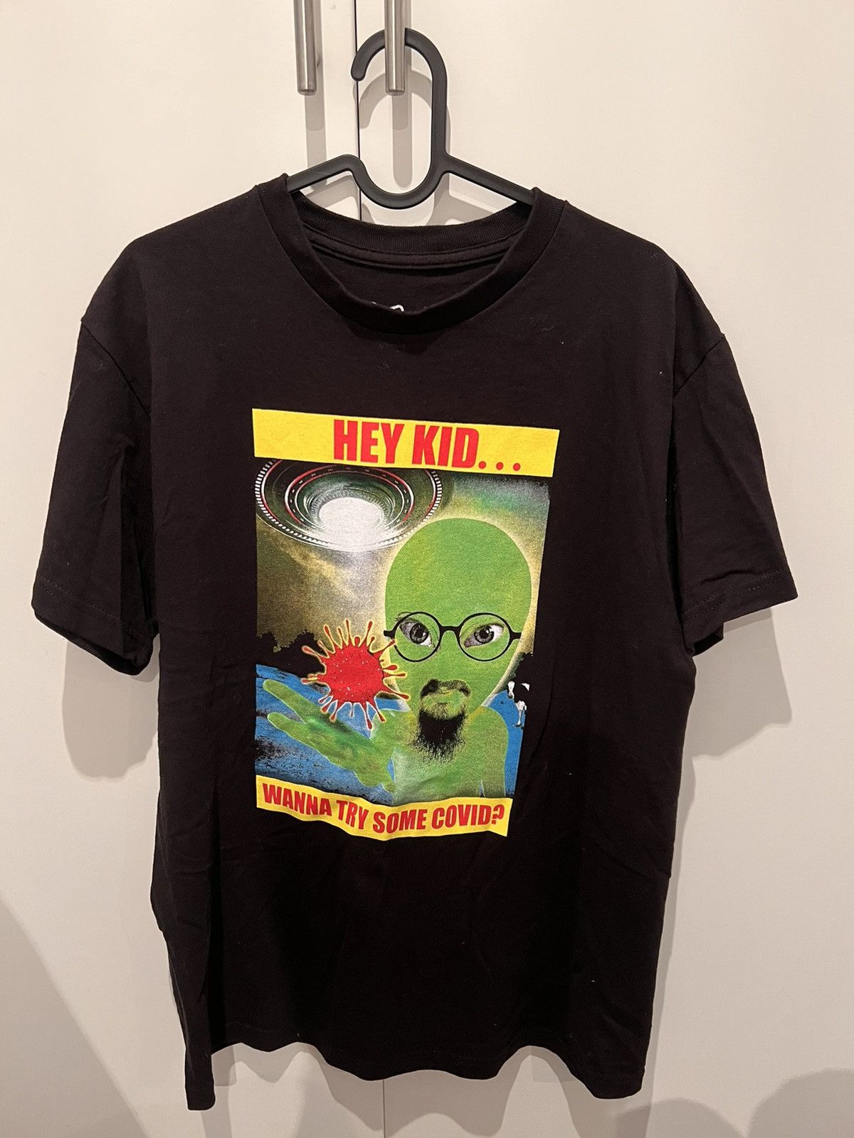HEY KID… WANNA TRY SOME COVID T-SHIRT