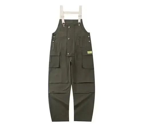 Japanese Brand 21SS Indigo Union Japan Military Green Worker Overalls Size US 32 / EU 48 - 4 Thumbnail