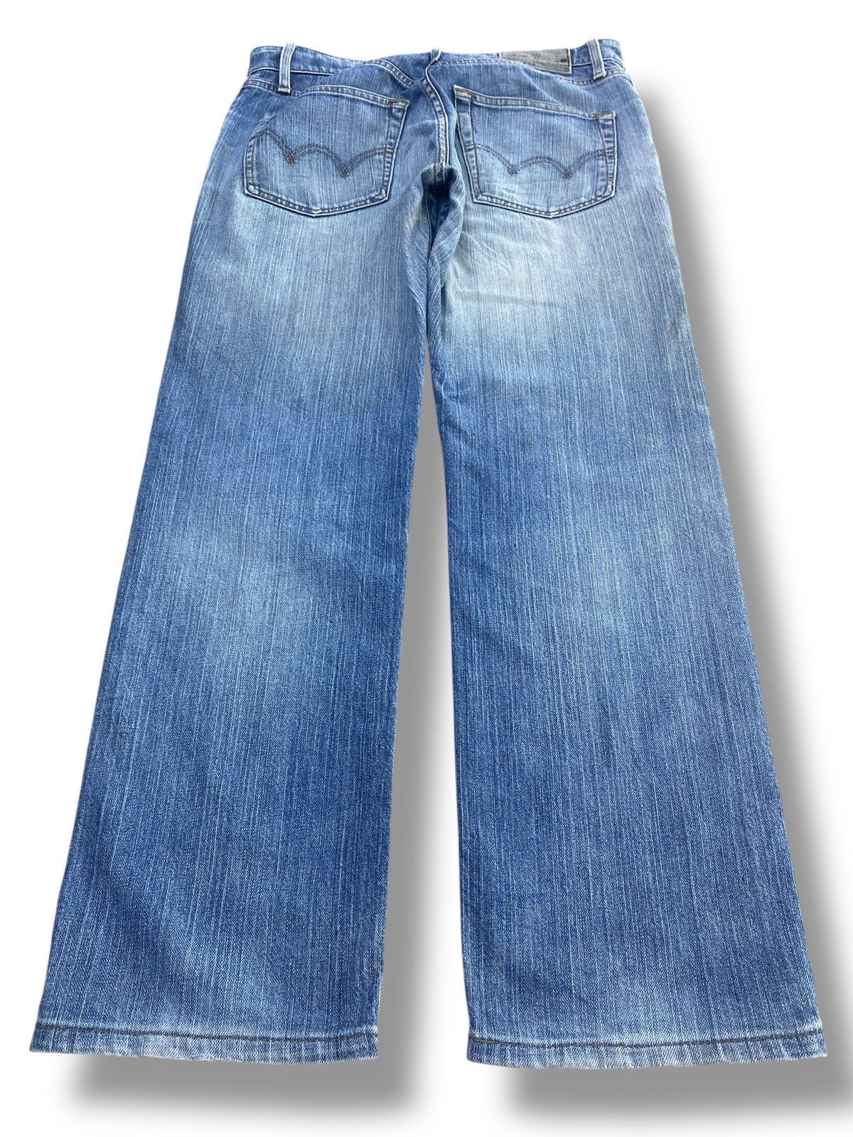 Edwin Vintage Edwin Blue Faded Wash Style Baggy Loose Jeans Size US 32 / EU 48 - 3 Thumbnail